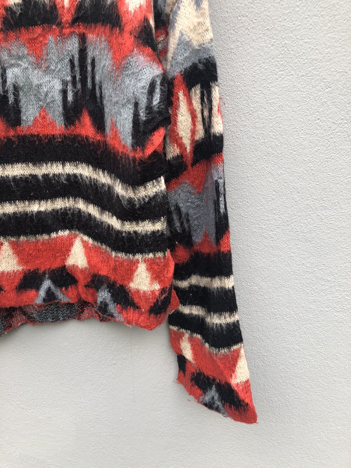 Aran Isles Knitwear × Homespun Knitwear Vintage A.I.C Art Turtle Neck Knitwear Sweater Jumper Size US M / EU 48-50 / 2 - 2 Thumbnail