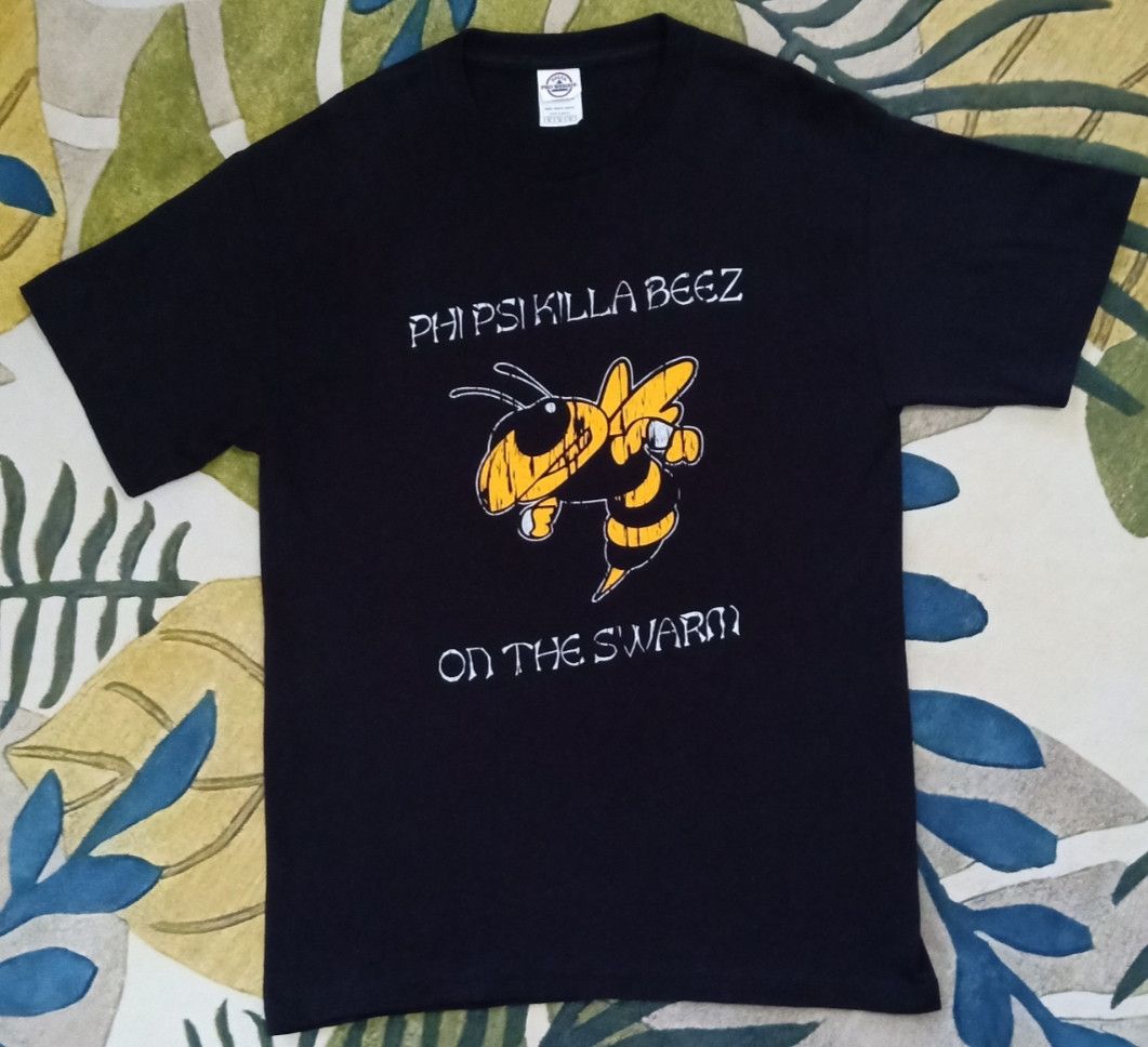 Rap Tees × Wu-Tang Clan Wu-Tang : Phi Psi Killa Beez On The Swarm T-shirt Size US M / EU 48-50 / 2 - 3 Thumbnail