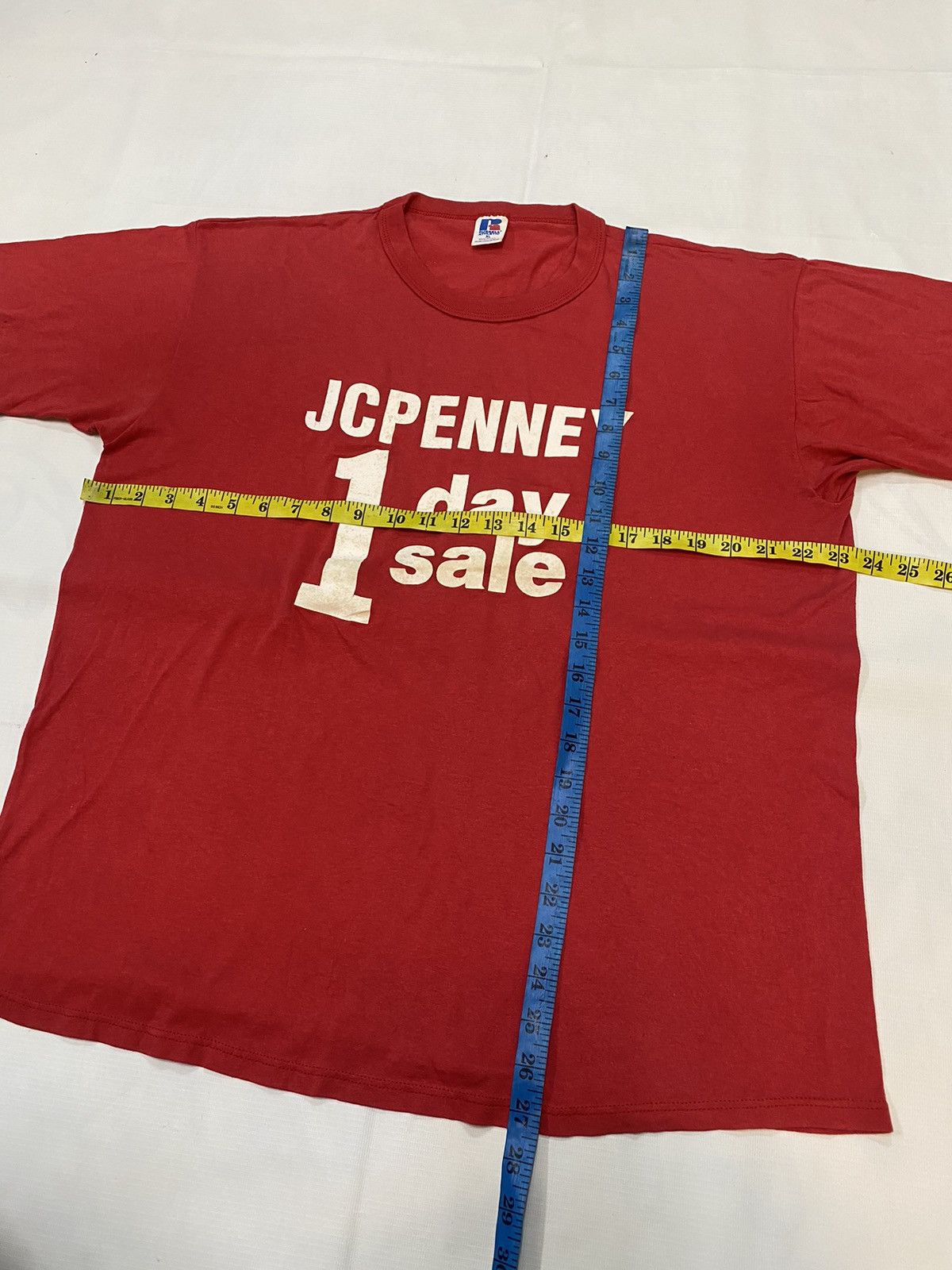 JCPenney × Russell Athletic × Vintage Vintage Russell Jc Penny 1 Day Sale tee Size US XL / EU 56 / 4 - 8 Thumbnail