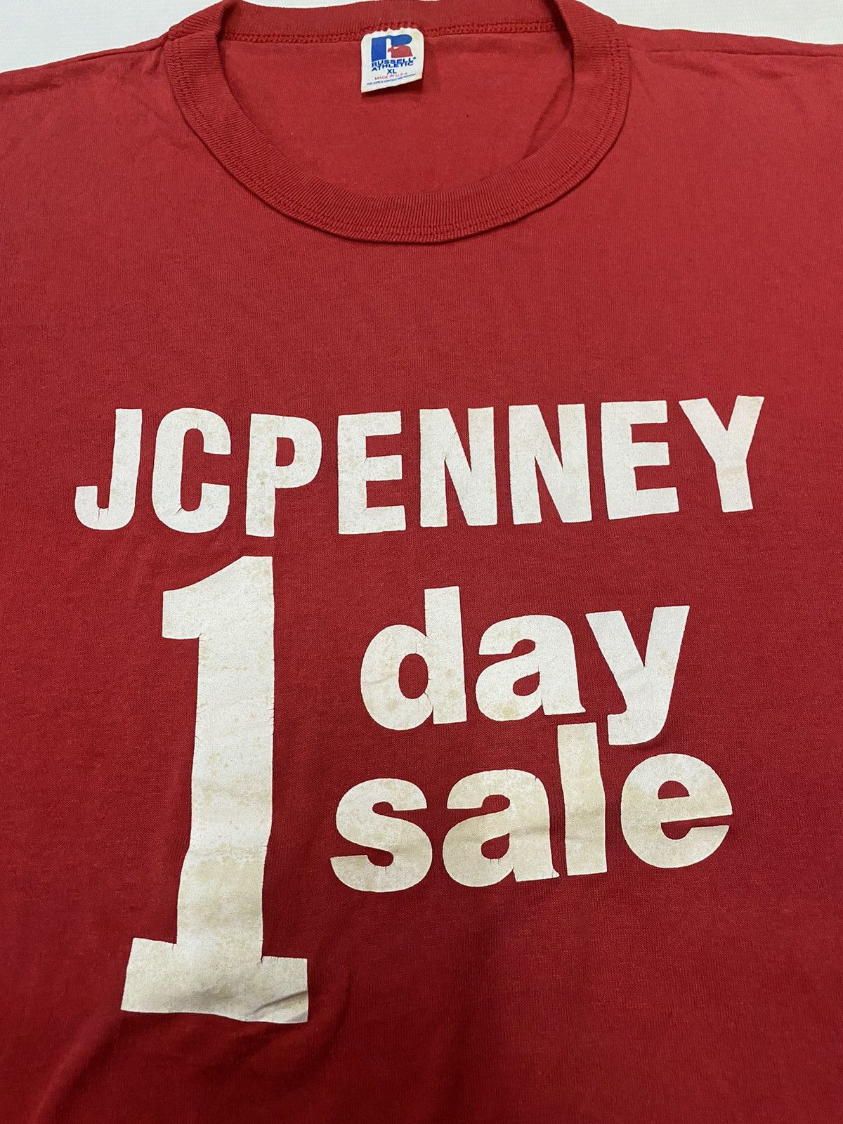 JCPenney × Russell Athletic × Vintage Vintage Russell Jc Penny 1 Day Sale tee Size US XL / EU 56 / 4 - 2 Thumbnail