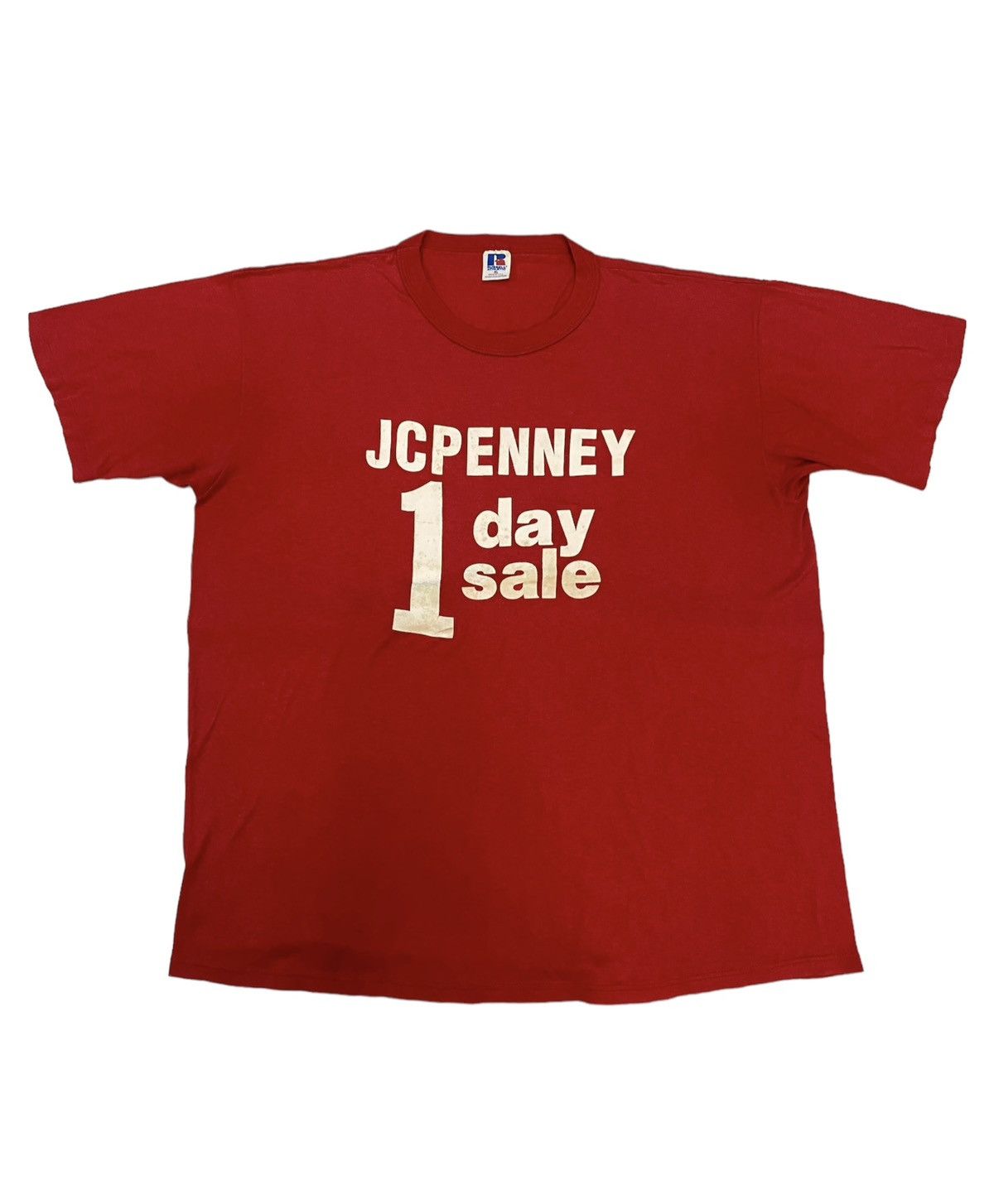 JCPenney × Russell Athletic × Vintage Vintage Russell Jc Penny 1 Day Sale tee Size US XL / EU 56 / 4 - 1 Thumbnail