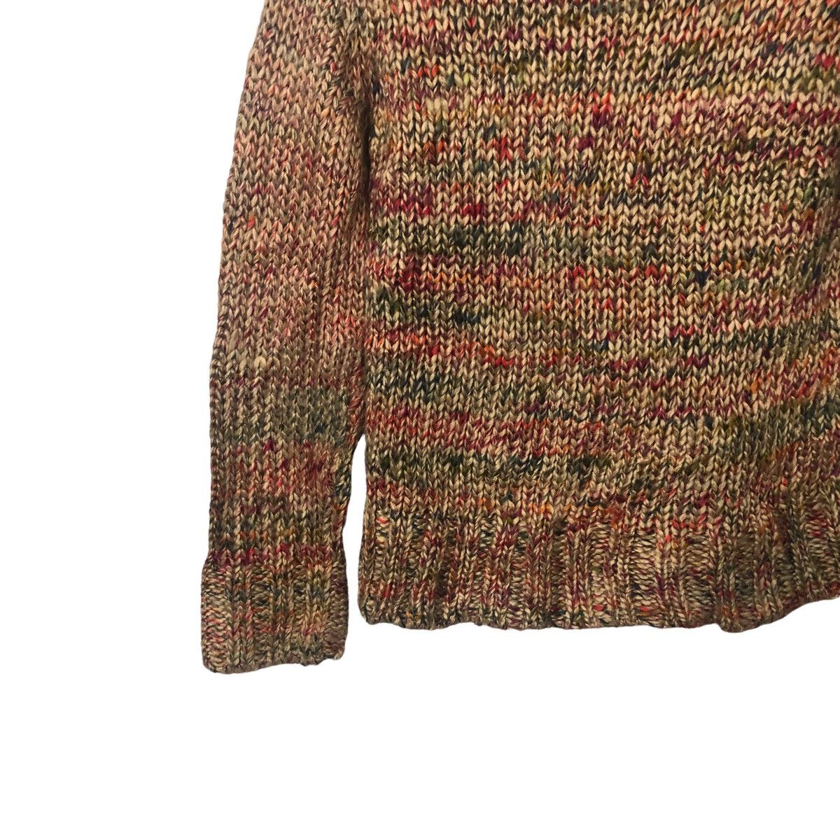 Aran Isles Knitwear Vintage Tous Les Calecons Paris Turtle Neck Knitwear Size XS / US 0-2 / IT 36-38 - 7 Thumbnail