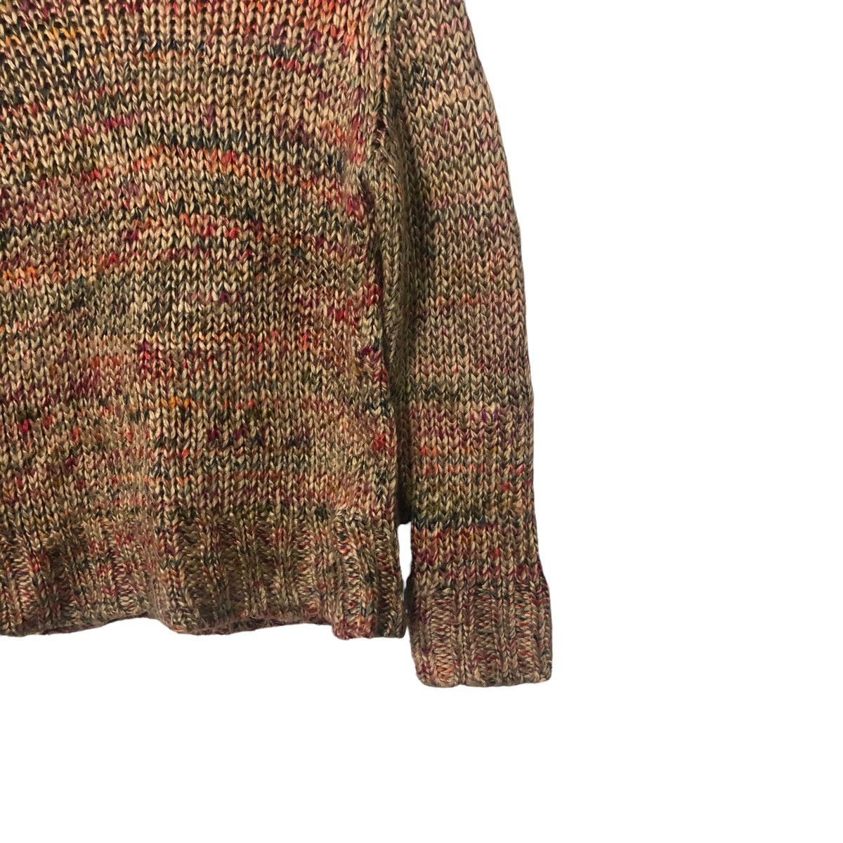 Aran Isles Knitwear Vintage Tous Les Calecons Paris Turtle Neck Knitwear Size XS / US 0-2 / IT 36-38 - 2 Thumbnail