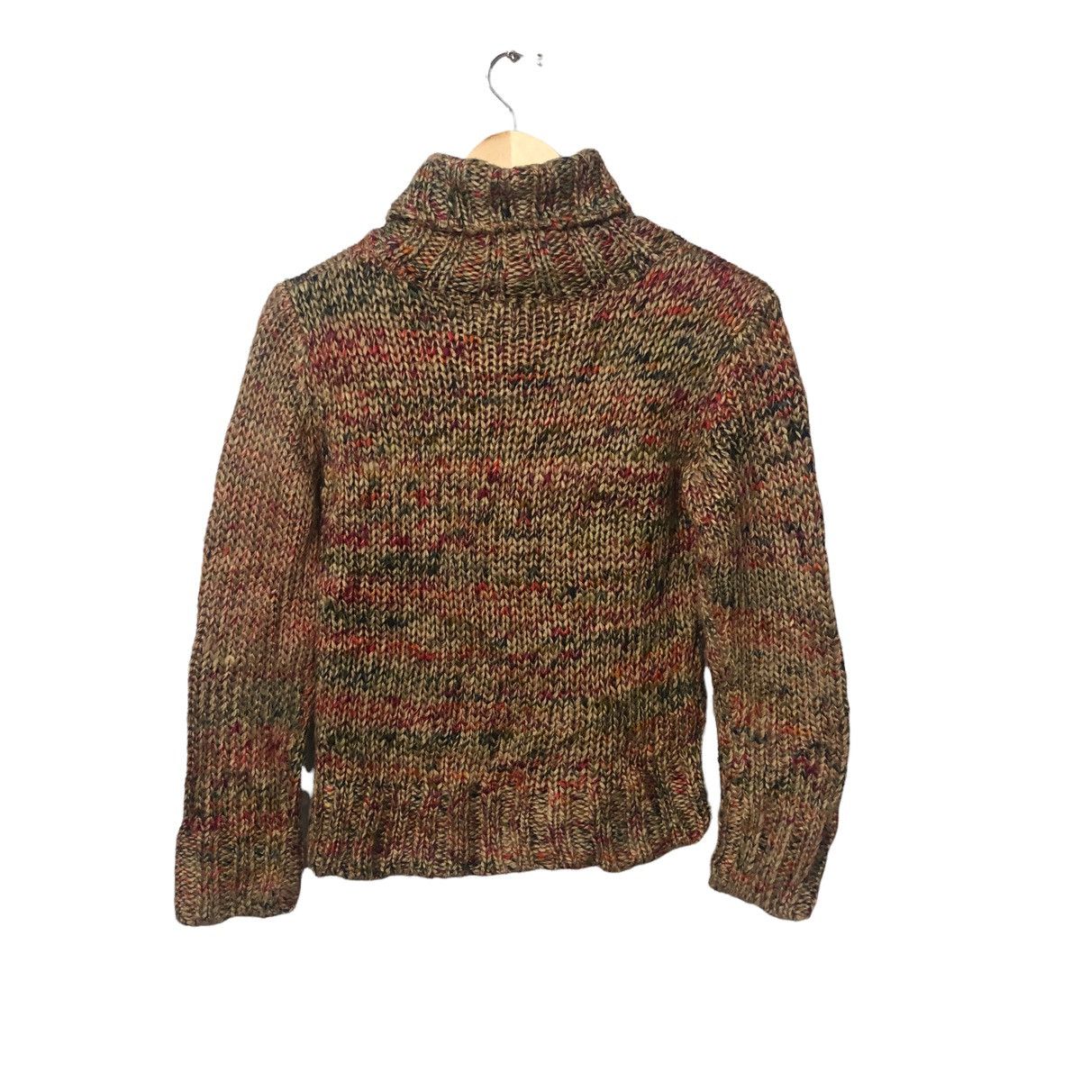 Aran Isles Knitwear Vintage Tous Les Calecons Paris Turtle Neck Knitwear Size XS / US 0-2 / IT 36-38 - 5 Thumbnail