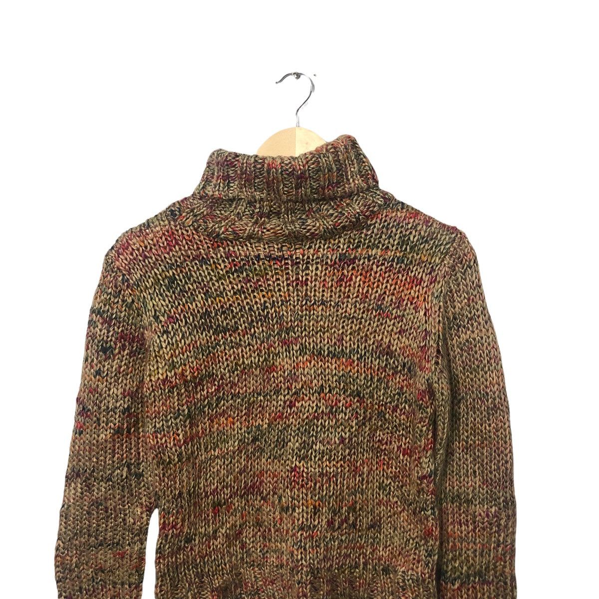 Aran Isles Knitwear Vintage Tous Les Calecons Paris Turtle Neck Knitwear Size XS / US 0-2 / IT 36-38 - 4 Thumbnail
