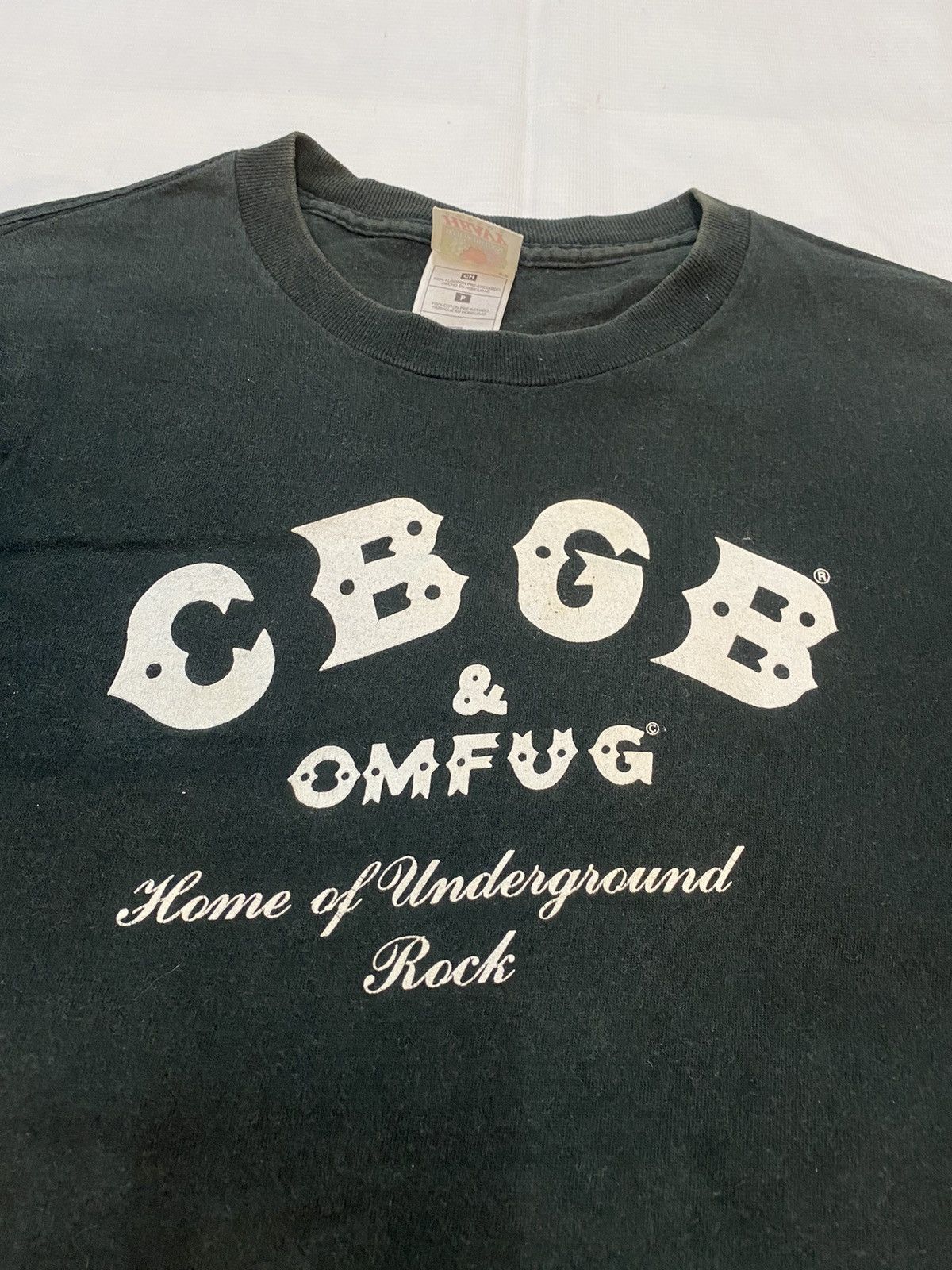 Band Tees × Vintage Vintage CBGB Home of Underground Rock Tee Size US S / EU 44-46 / 1 - 2 Thumbnail