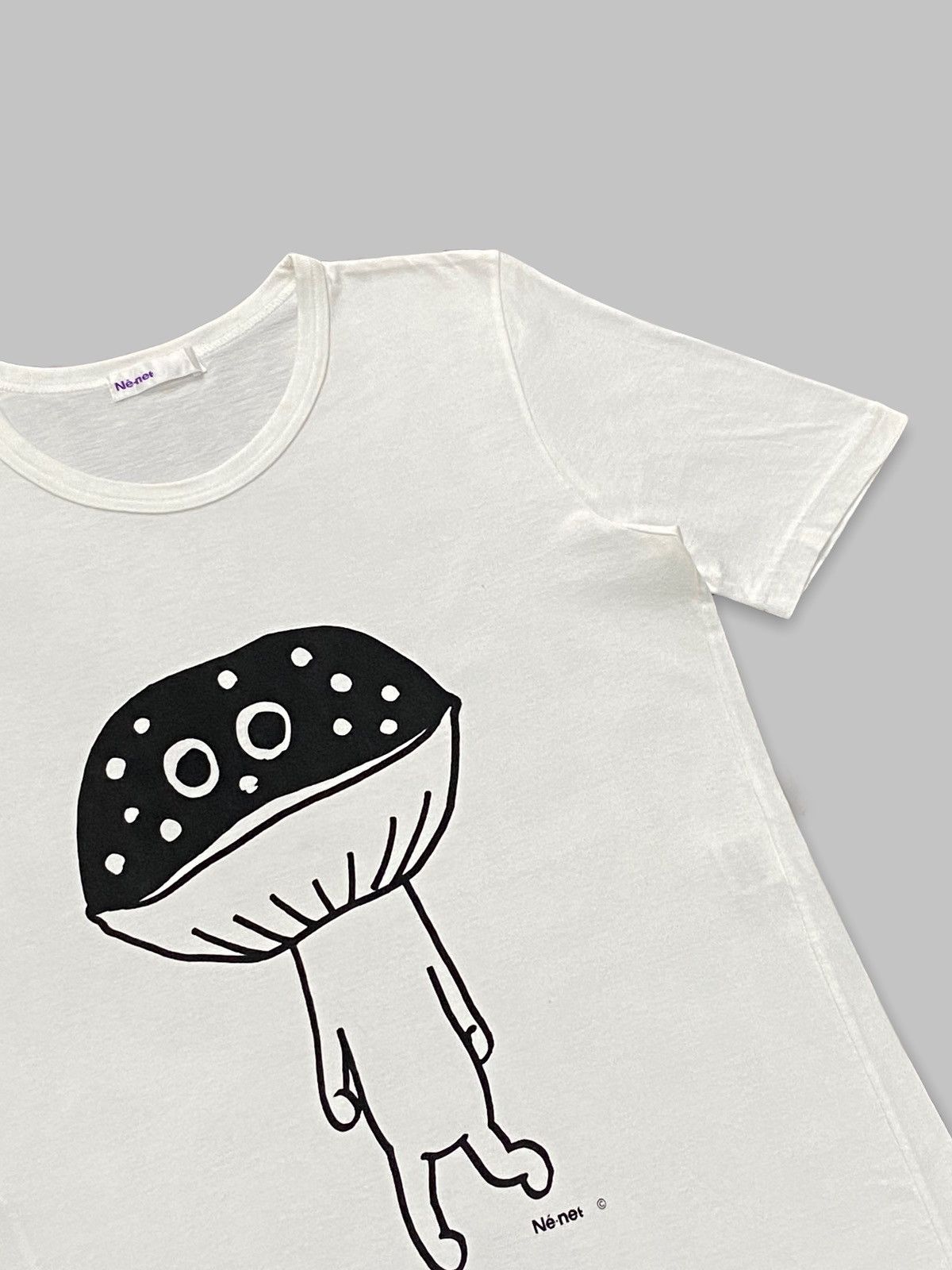 Issey Miyake × Ne-Net × Vintage Vintage Archive Ne-Net Issey Miyake Mushroom Tshirt Size US S / EU 44-46 / 1 - 5 Thumbnail