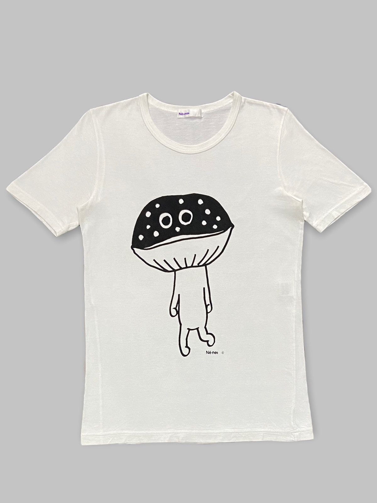 Issey Miyake × Ne-Net × Vintage Vintage Archive Ne-Net Issey Miyake Mushroom Tshirt Size US S / EU 44-46 / 1 - 1 Thumbnail
