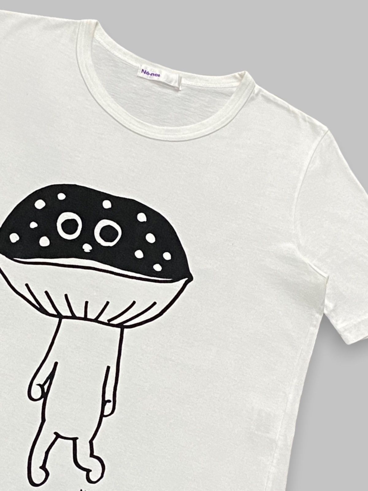 Issey Miyake × Ne-Net × Vintage Vintage Archive Ne-Net Issey Miyake Mushroom Tshirt Size US S / EU 44-46 / 1 - 4 Thumbnail