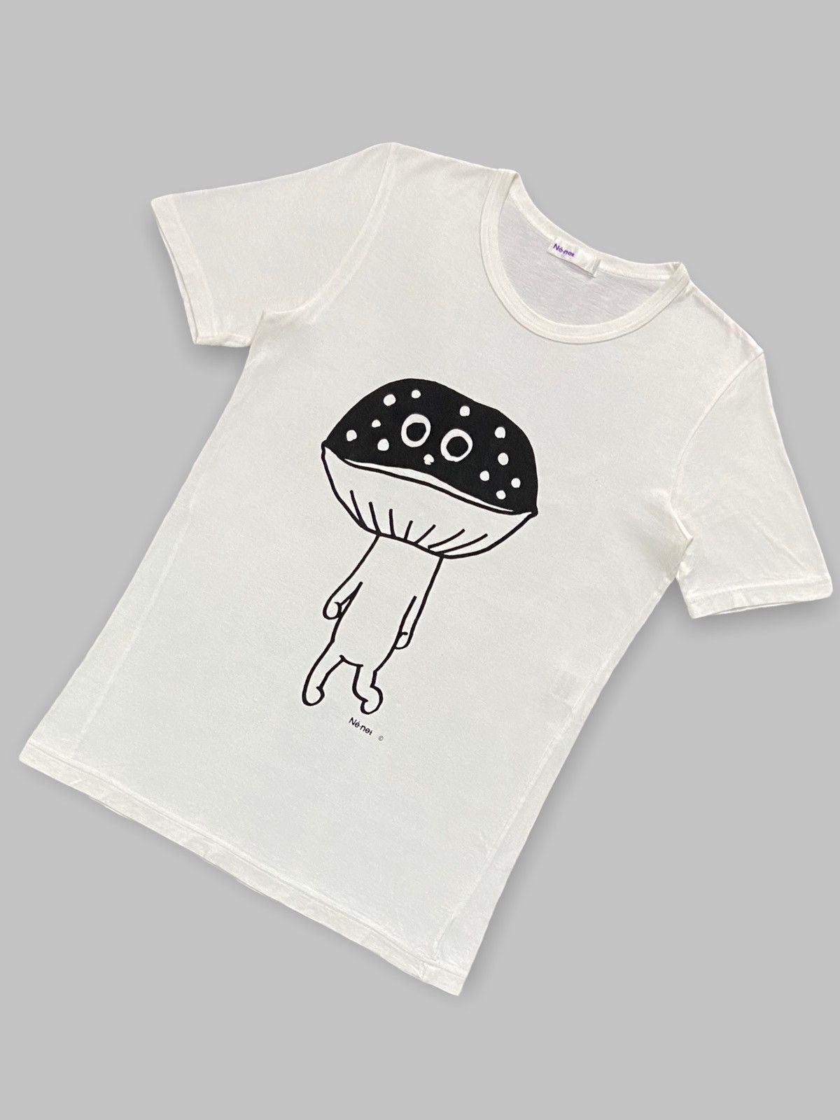 Issey Miyake × Ne-Net × Vintage Vintage Archive Ne-Net Issey Miyake Mushroom Tshirt Size US S / EU 44-46 / 1 - 3 Thumbnail