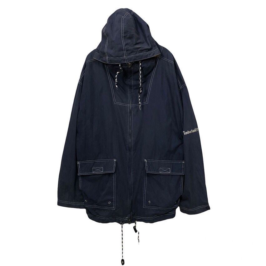 Timberland Vintage Timberland Embroidery Zip Up Hoodie Oversize Jacket Size US XXL / EU 58 / 5 - 1 Thumbnail