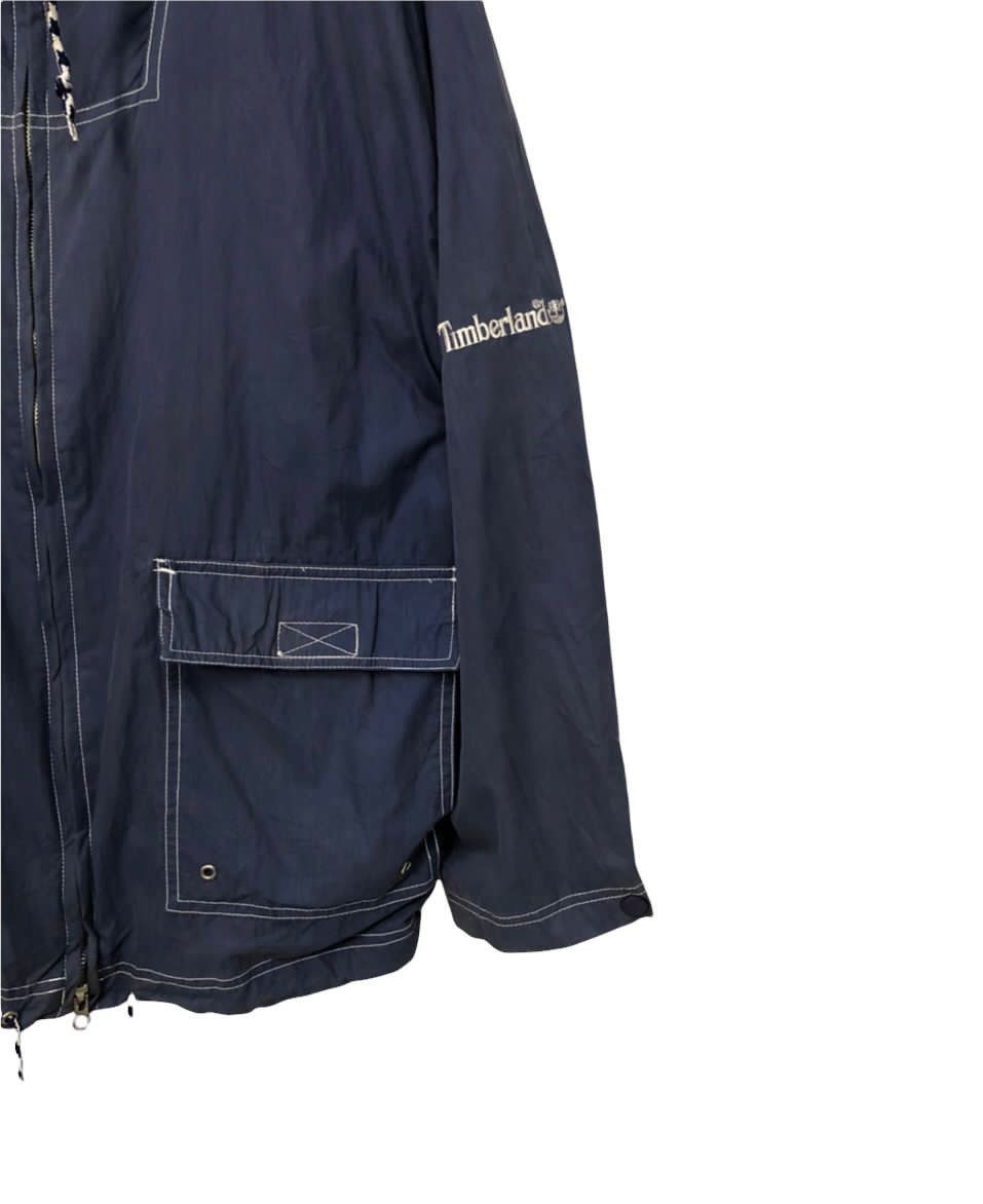 Timberland Vintage Timberland Embroidery Zip Up Hoodie Oversize Jacket Size US XXL / EU 58 / 5 - 2 Thumbnail