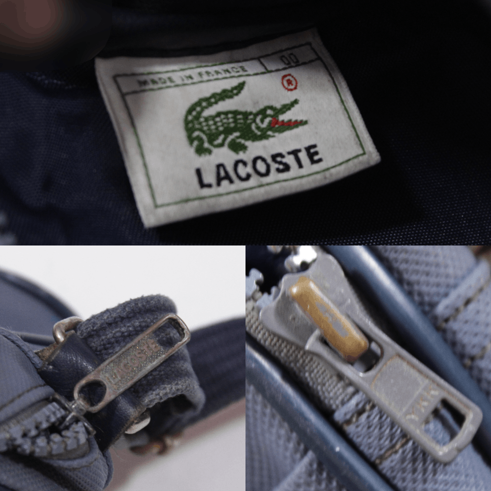 Lacoste 90S Logo Crossbody Bag Vintage France Size ONE SIZE - 9 Thumbnail