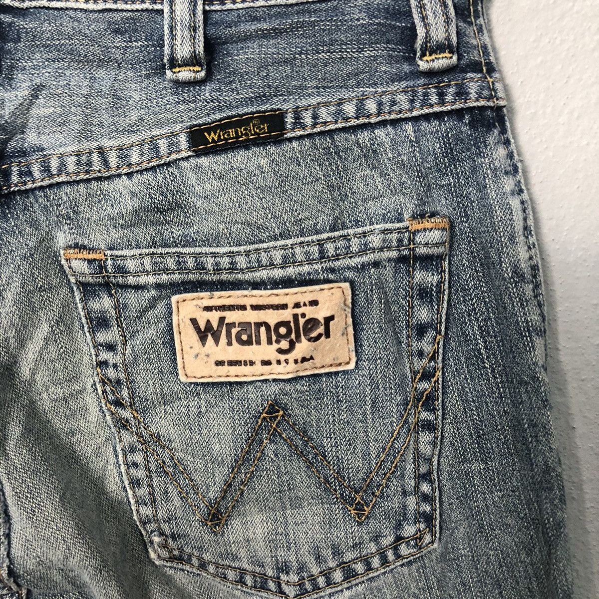 Wrangler Vintage Wrangler Jeans Faded Denim Pants W28 Size US 28 / EU 44 - 8 Thumbnail