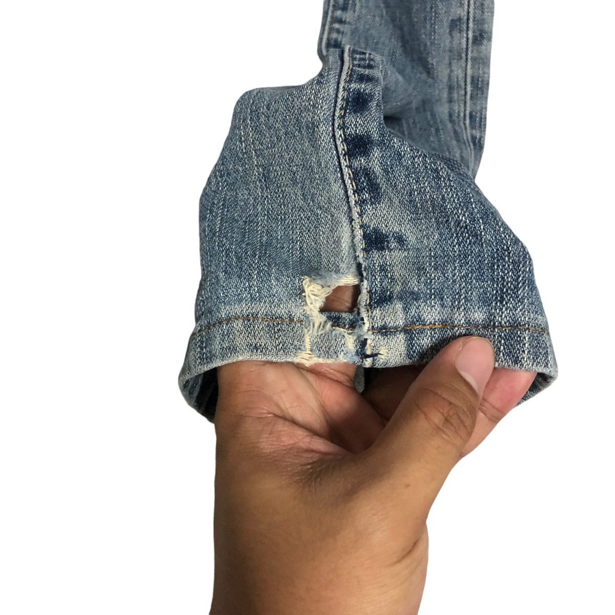 Wrangler Vintage Wrangler Jeans Faded Denim Pants W28 Size US 28 / EU 44 - 9 Thumbnail