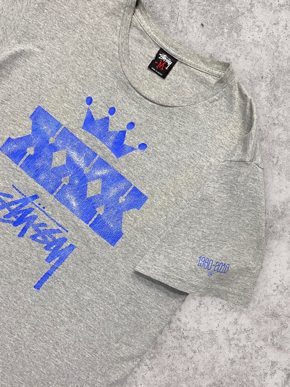 Stussy × Vintage Vintage Stussy XXX 30th Anniversary Tshirt Size US M / EU 48-50 / 2 - 5 Thumbnail