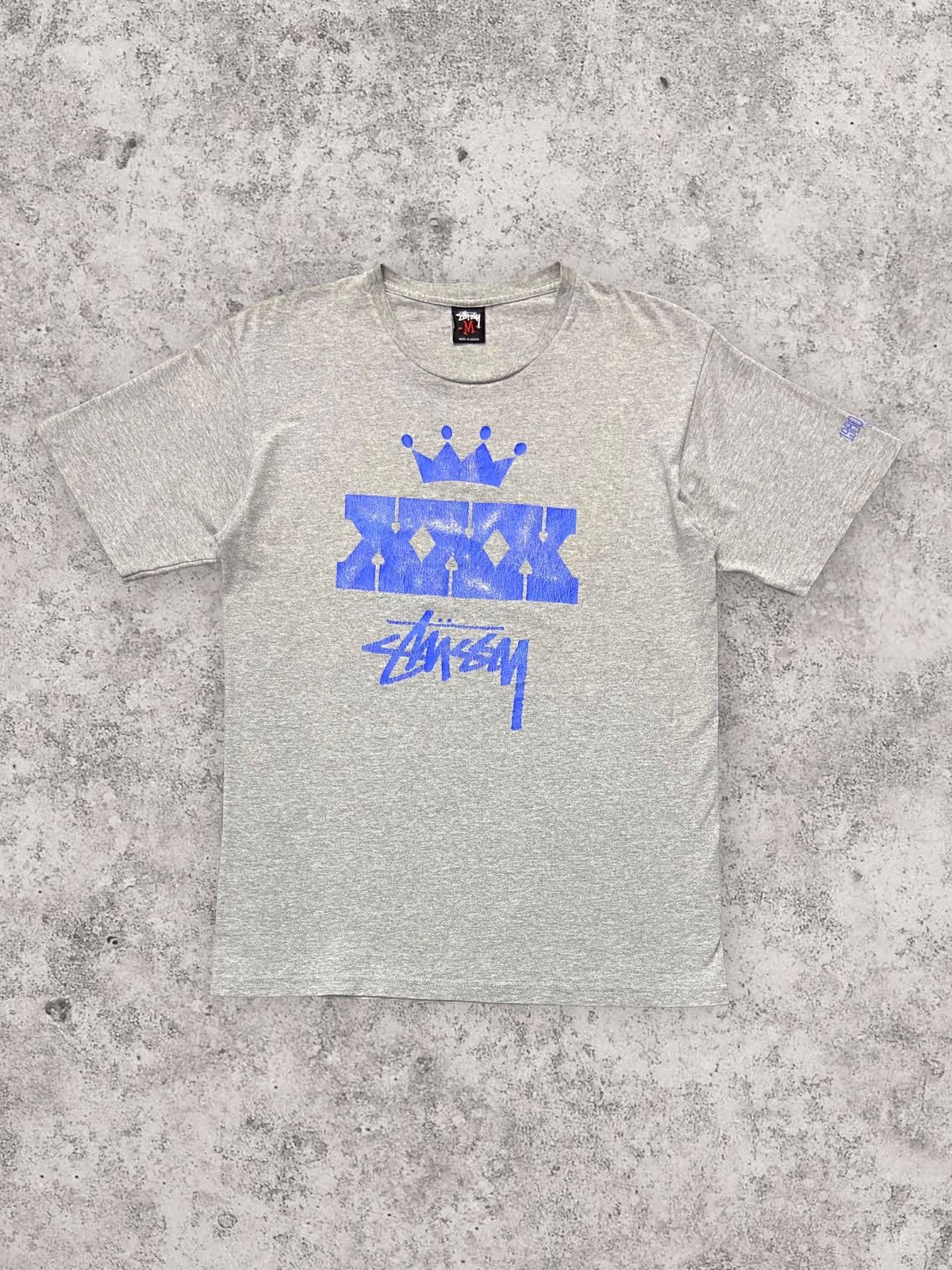 Stussy × Vintage Vintage Stussy XXX 30th Anniversary Tshirt Size US M / EU 48-50 / 2 - 1 Thumbnail