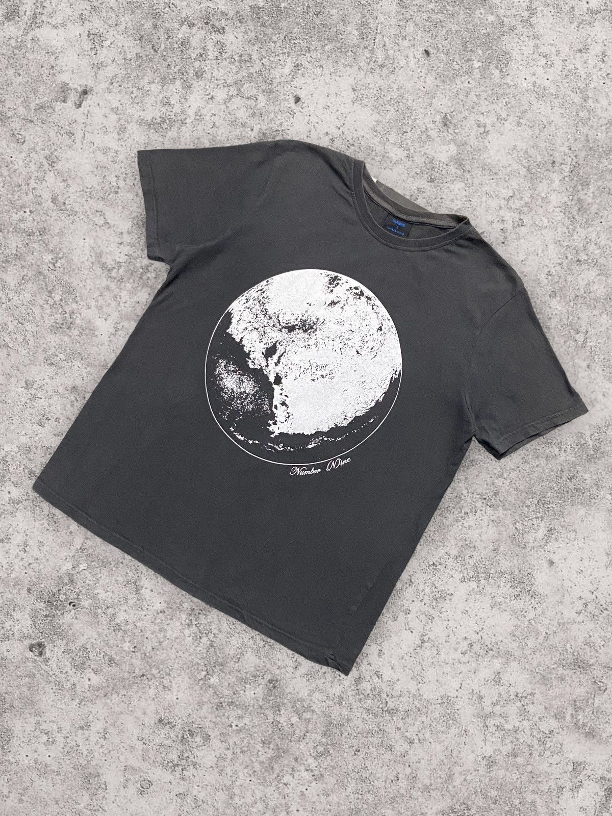 Marlboro × Number (N)ine × Vintage Number (N)ine X Marlboro Super Moon Grey Tshirt Size US L / EU 52-54 / 3 - 3 Thumbnail