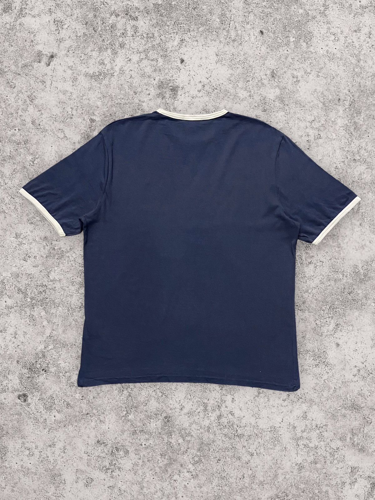 Vintage × Yves Saint Laurent Vintage YSL Yves Saint Laurent Big Logo Script Tshirt Size US L / EU 52-54 / 3 - 6 Thumbnail