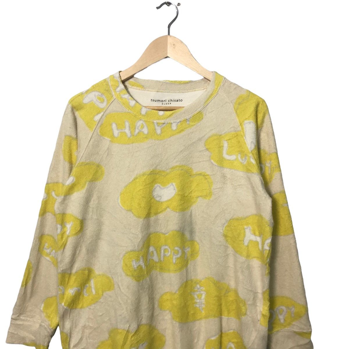 Issey Miyake Vintage Tsumori Chisato Sleep Crewneck Fullprint Sweatshirt Size US M / EU 48-50 / 2 - 4 Thumbnail