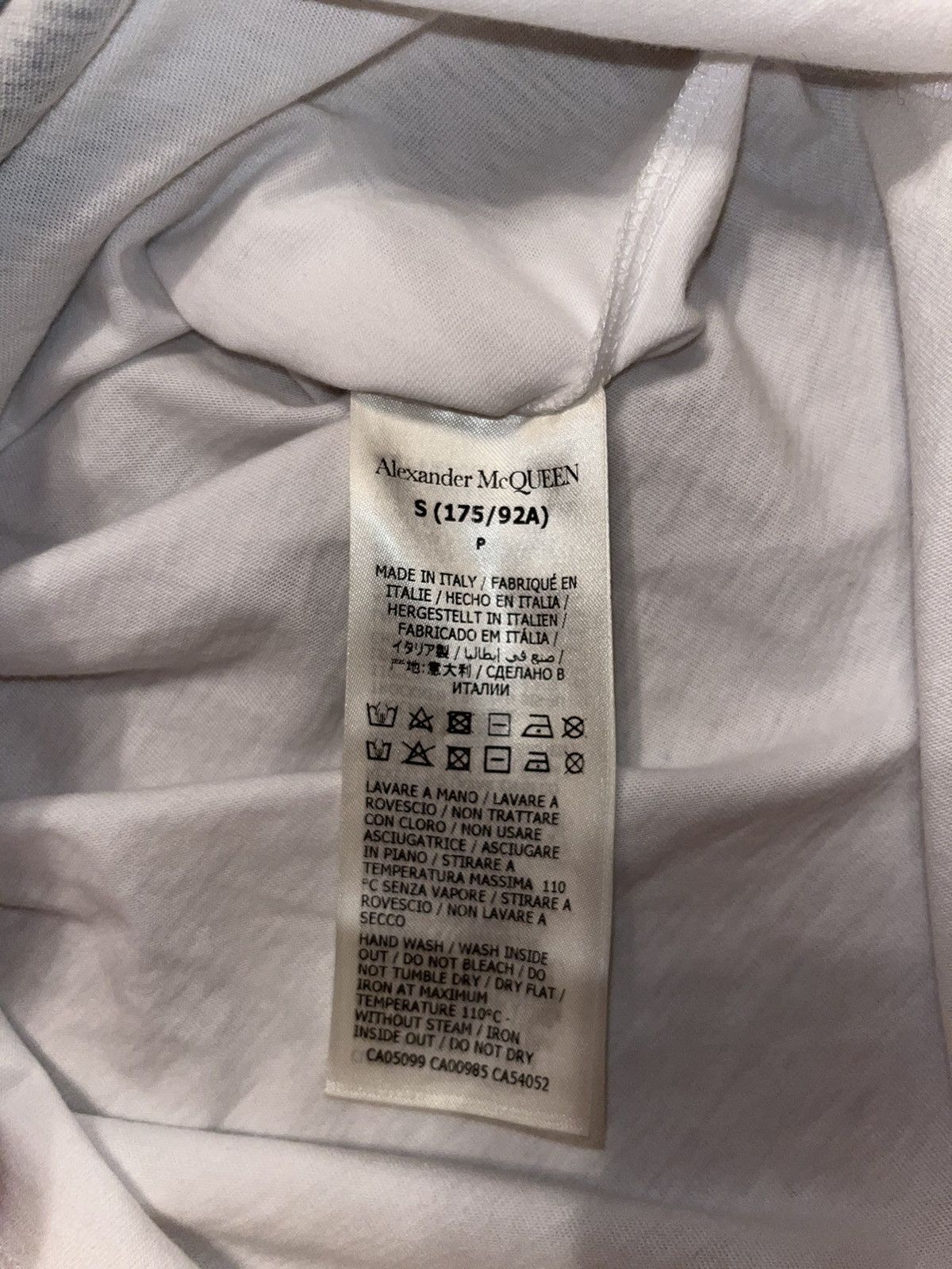 Alexander McQueen Alexander McQueen Atelier T-Shirt Size US M / EU 48-50 / 2 - 8 Thumbnail