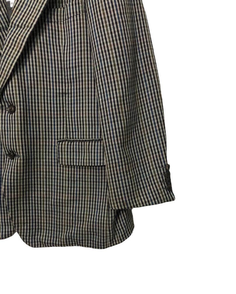 Burberry Vintage Burberrys Nice Design Blazer Coat Jacket Size US L / EU 52-54 / 3 - 2 Thumbnail