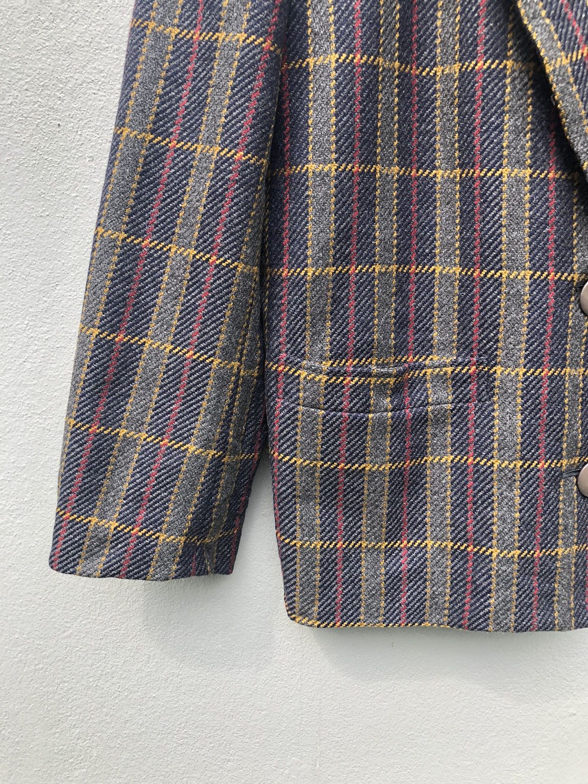 Christian Dior Monsieur Vintage Christian Dior Monsieur Plaid Blazer Coat Jacket Size US M / EU 48-50 / 2 - 3 Thumbnail