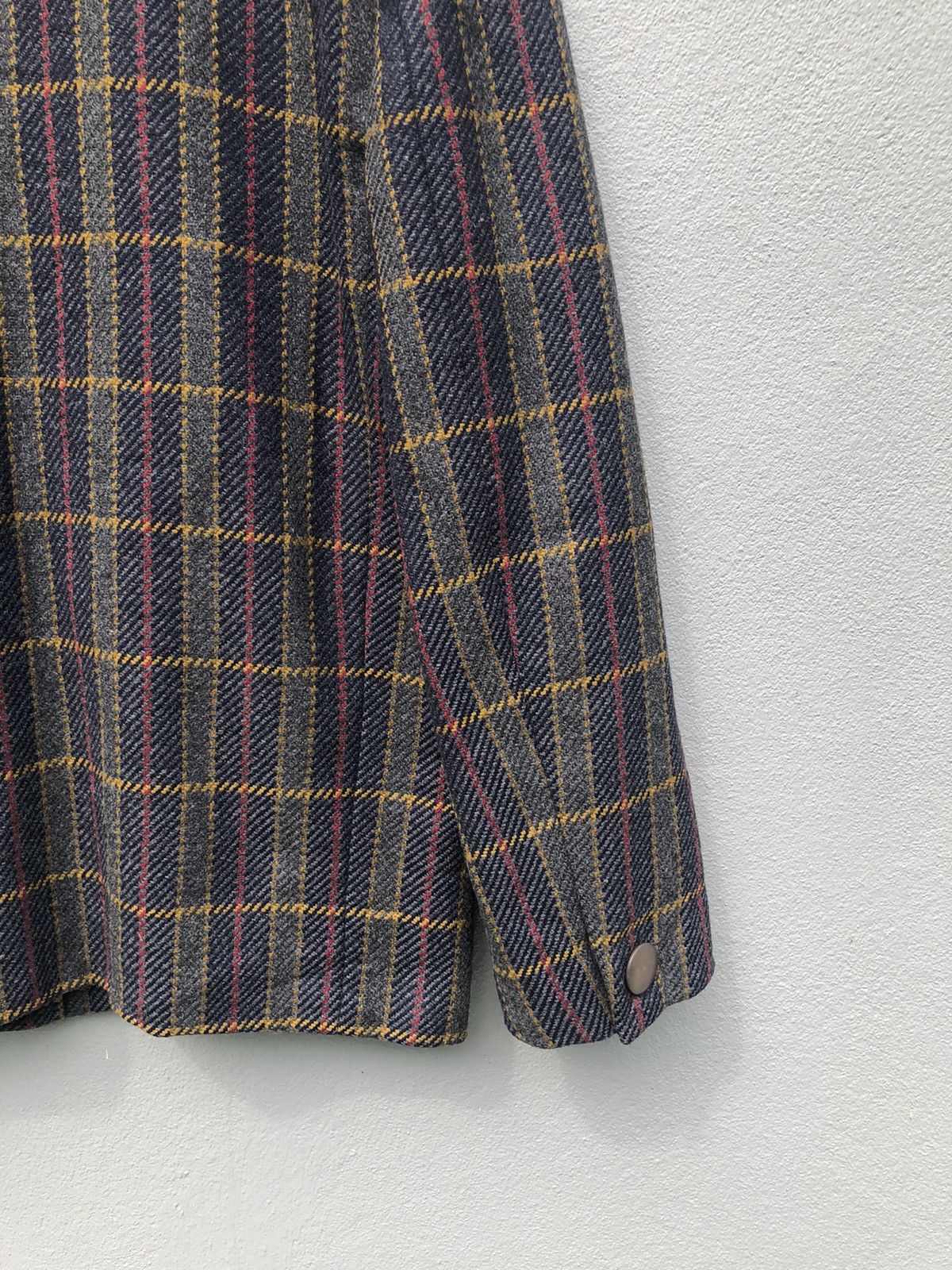 Christian Dior Monsieur Vintage Christian Dior Monsieur Plaid Blazer Coat Jacket Size US M / EU 48-50 / 2 - 6 Thumbnail