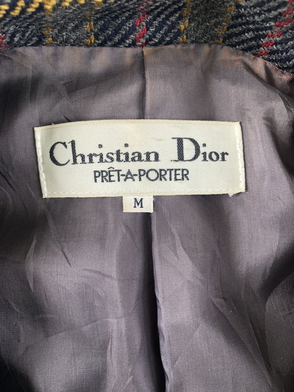 Christian Dior Monsieur Vintage Christian Dior Monsieur Plaid Blazer Coat Jacket Size US M / EU 48-50 / 2 - 9 Thumbnail