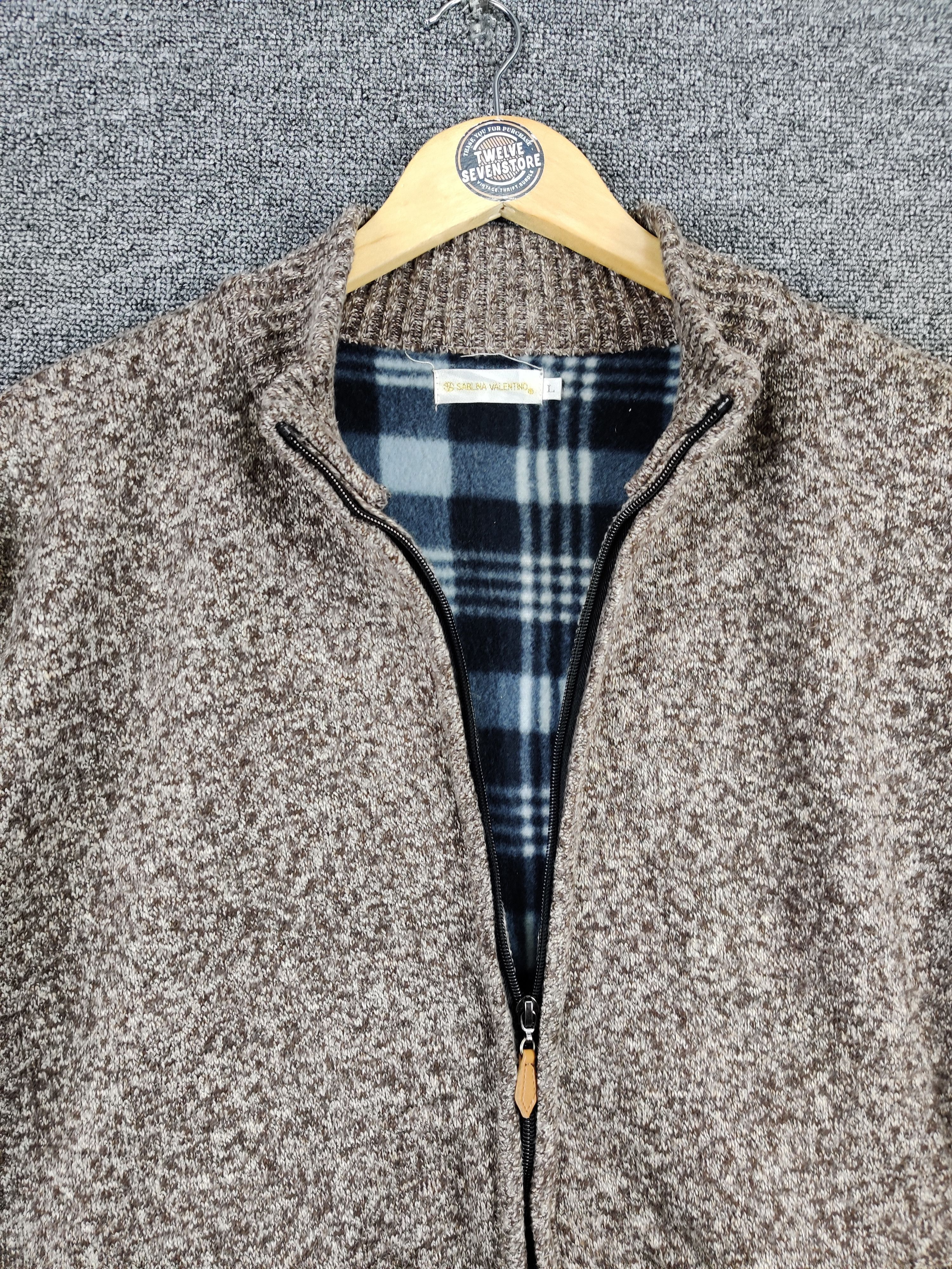 Designer Vintage Japanese Brand Sablina Valentino Knit Sweater Size US L / EU 52-54 / 3 - 8 Thumbnail