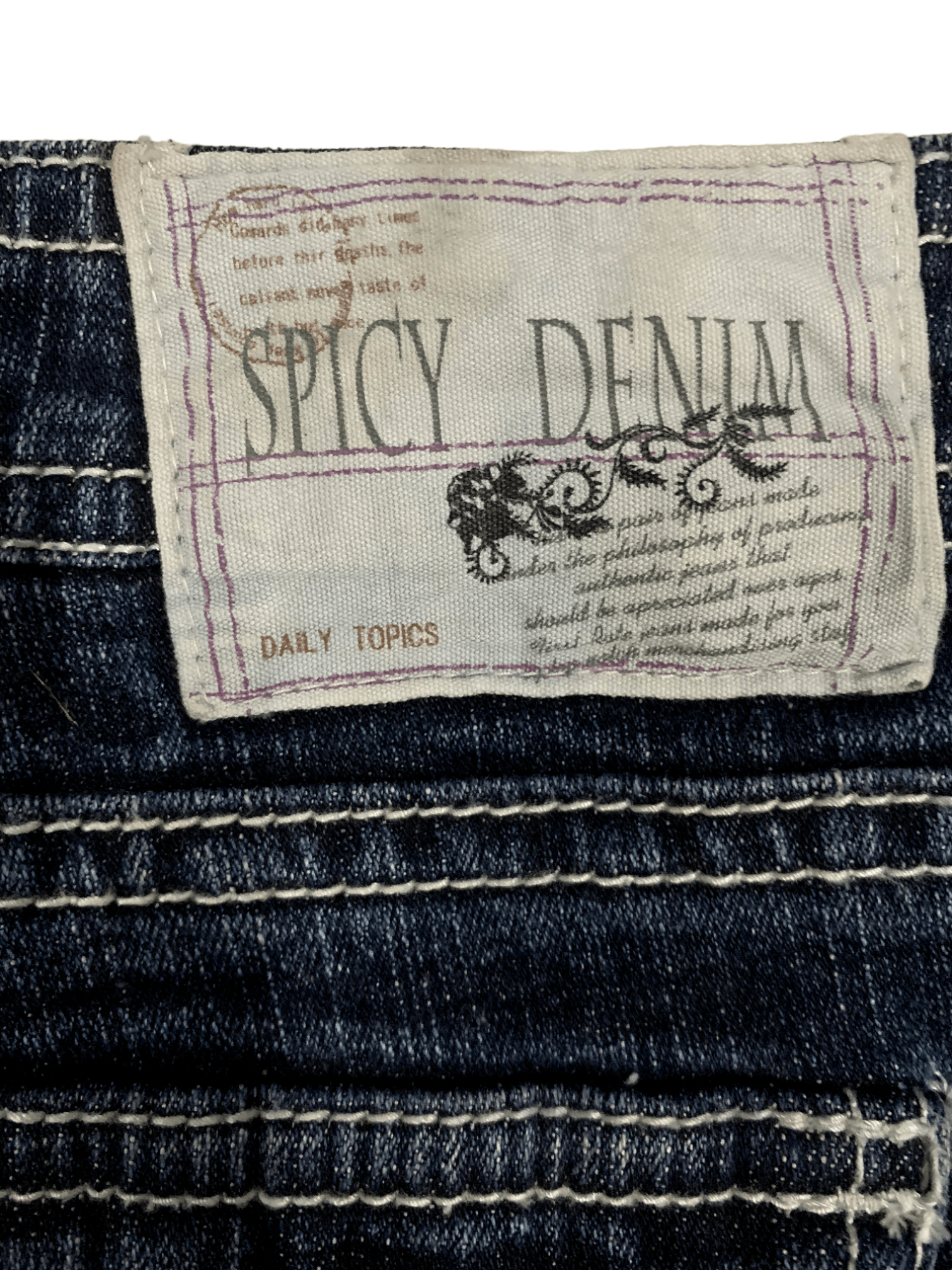 Japanese Brand SALES🔥Vintage Japanese Brand Distressed Jeans Size US 28 / EU 44 - 10 Thumbnail
