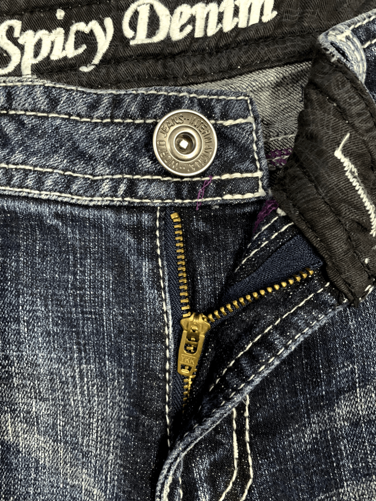 Japanese Brand SALES🔥Vintage Japanese Brand Distressed Jeans Size US 28 / EU 44 - 6 Thumbnail