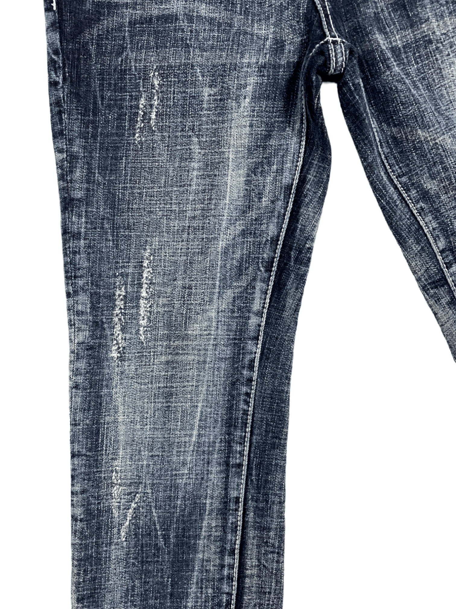 Japanese Brand SALES🔥Vintage Japanese Brand Distressed Jeans Size US 28 / EU 44 - 8 Thumbnail