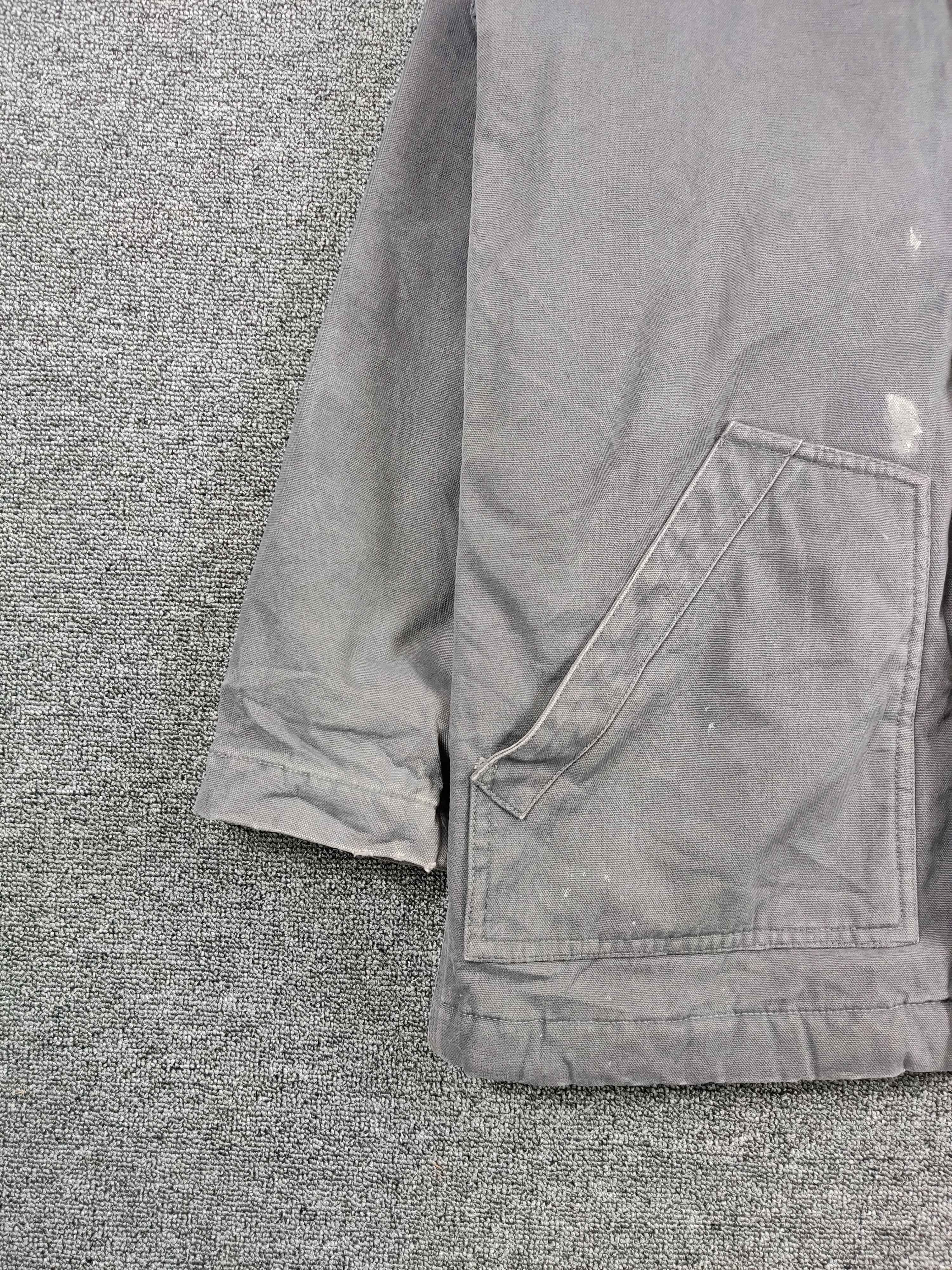 Japanese Brand Vintage Walls Workwear Sherpa Canvas Jacket Size US M / EU 48-50 / 2 - 6 Thumbnail