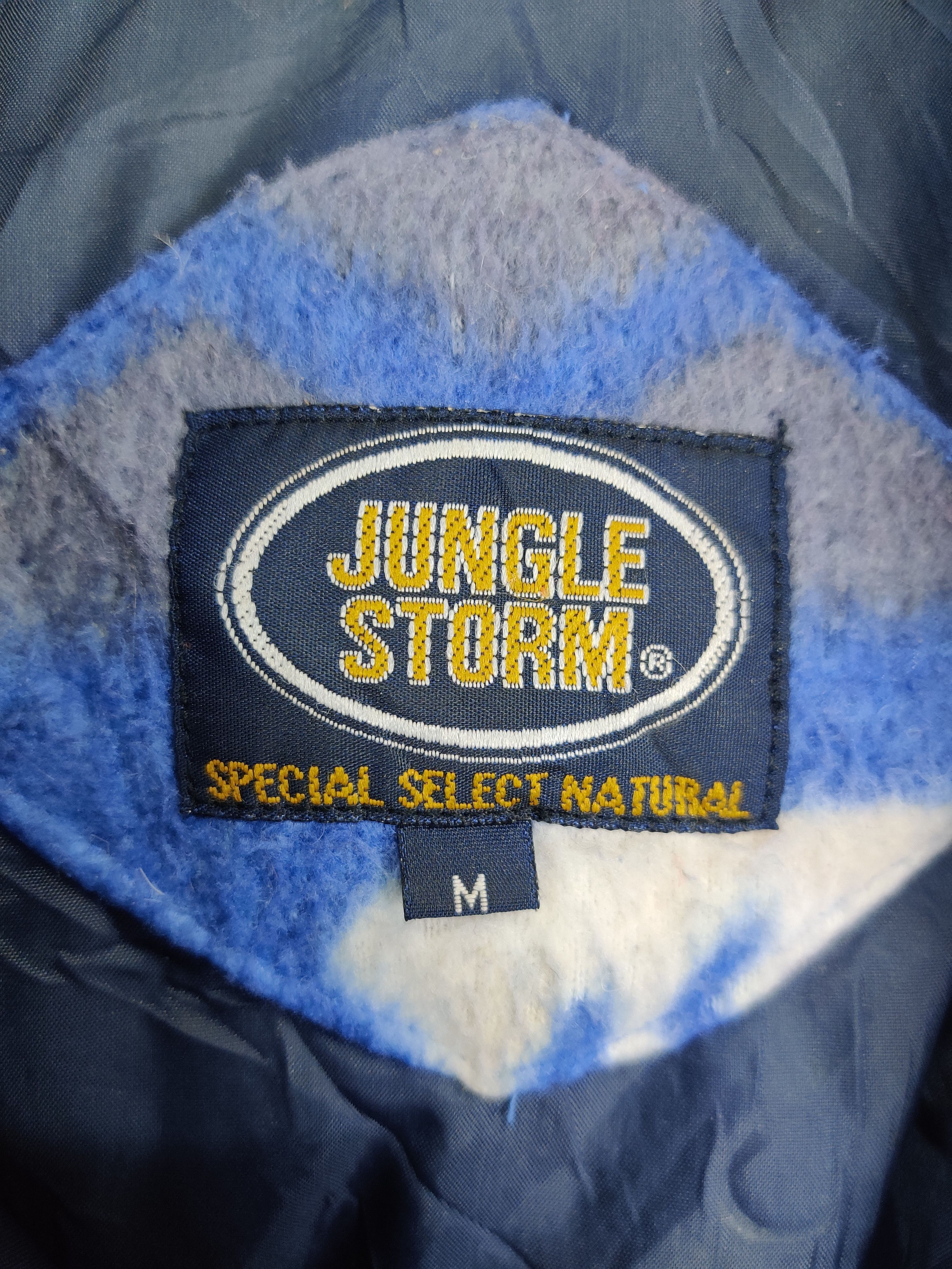 Japanese Brand Vintage 90s Jungle Storm Polar Bear Puffer Jacket Size US M / EU 48-50 / 2 - 8 Thumbnail
