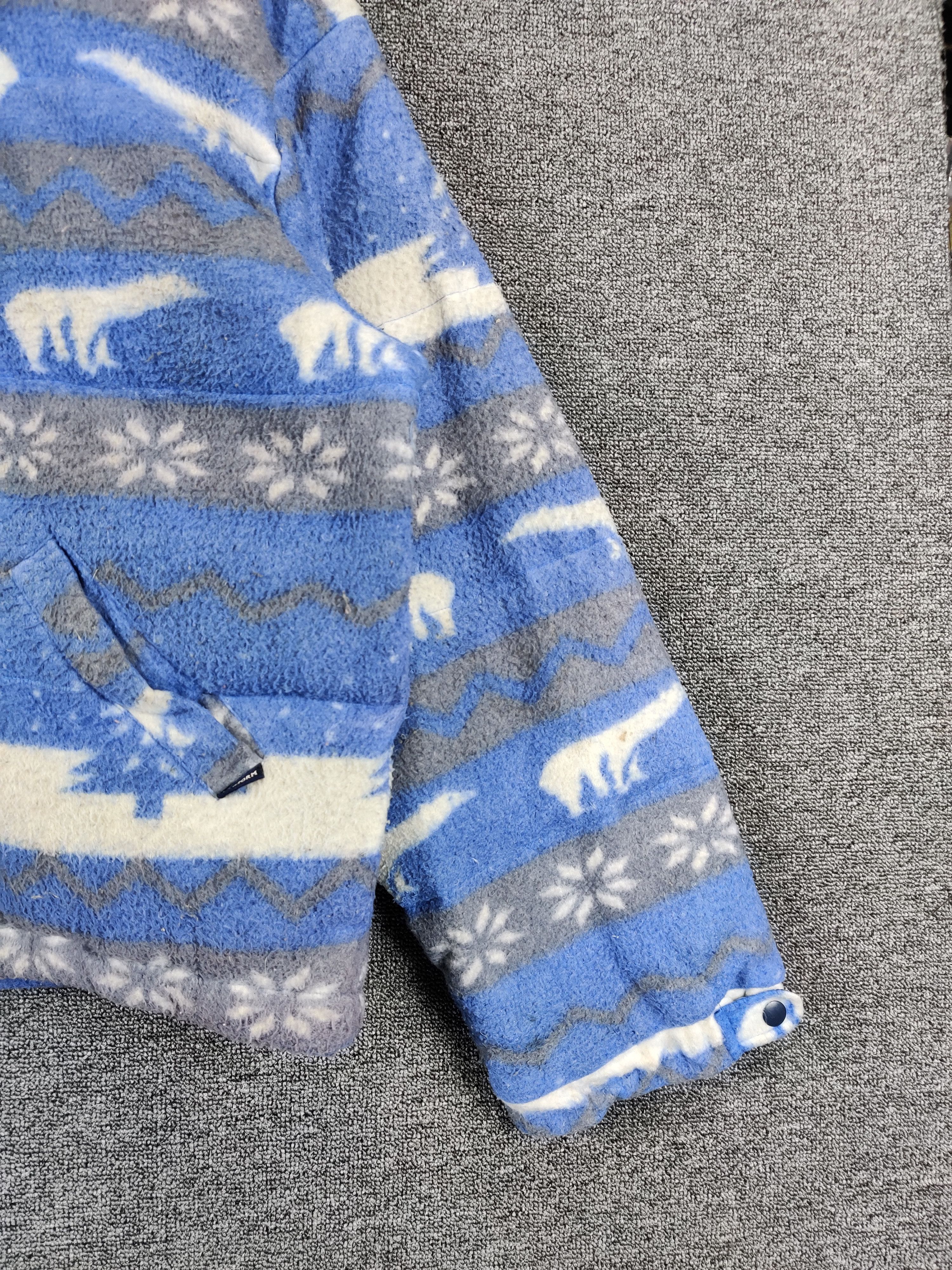 Japanese Brand Vintage 90s Jungle Storm Polar Bear Puffer Jacket Size US M / EU 48-50 / 2 - 3 Thumbnail