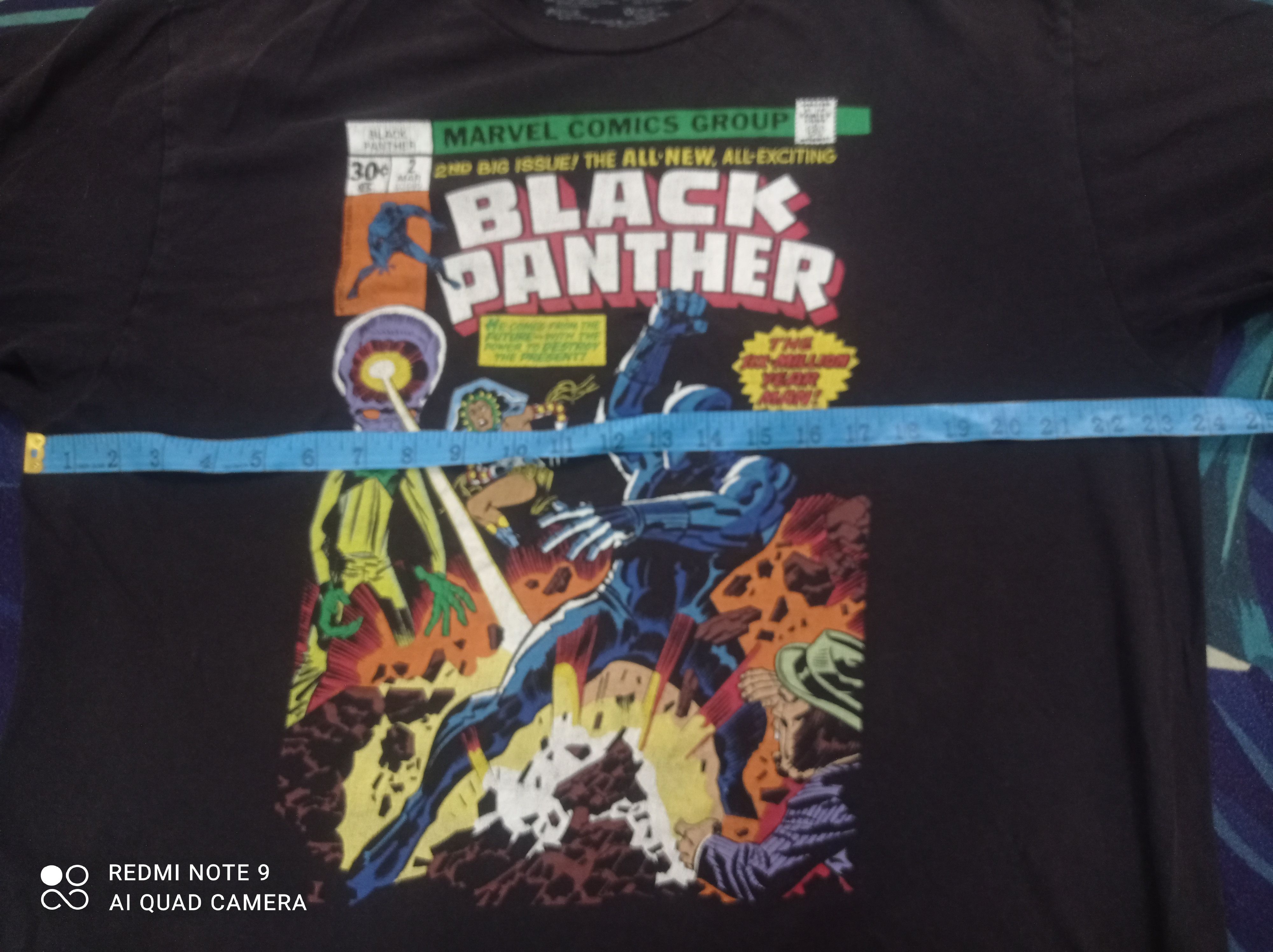 Cartoon Network × Marvel Comics Marvel Comics Black Panther the Six Million Year man tee Size US XL / EU 56 / 4 - 10 Thumbnail