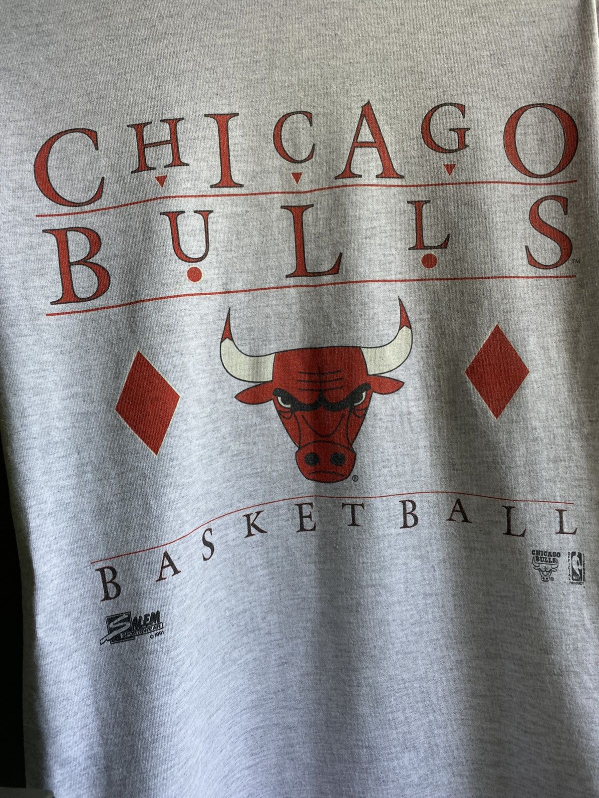 NBA Vintage 1991 Chicago Bulls NBA T shirt Team Match Game M Size US M / EU 48-50 / 2 - 4 Thumbnail