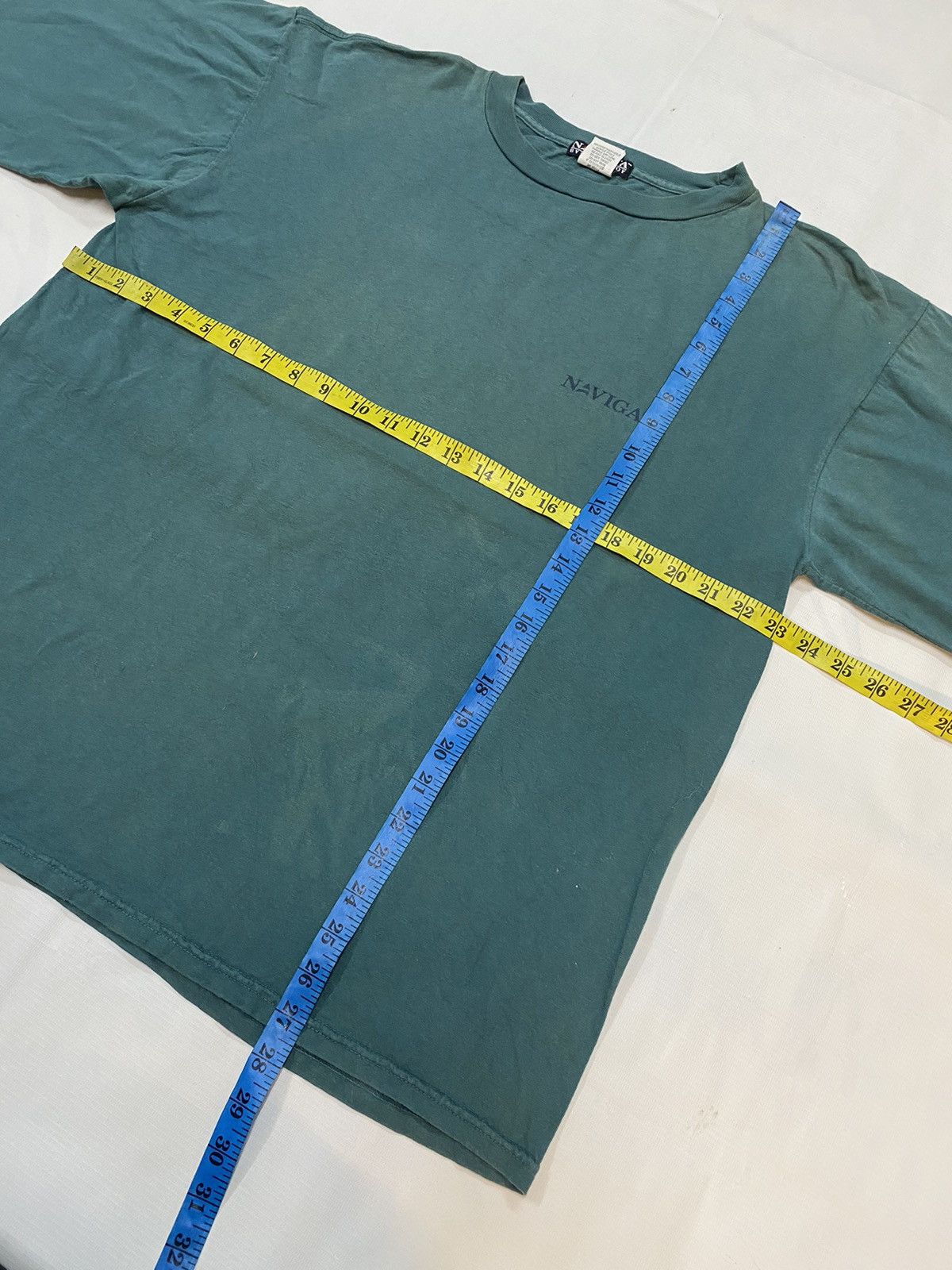 Vintage Vintage Navigata by Bugle Boy Tee Size US XL / EU 56 / 4 - 9 Thumbnail