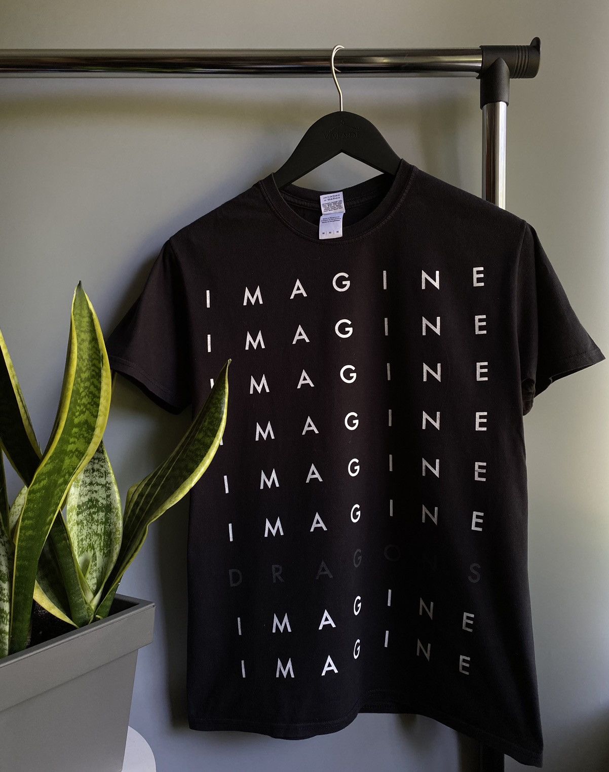 Band Tees × Gildan Imagine Dragons Tour Band T Shirt Rock Size US M / EU 48-50 / 2 - 2 Thumbnail