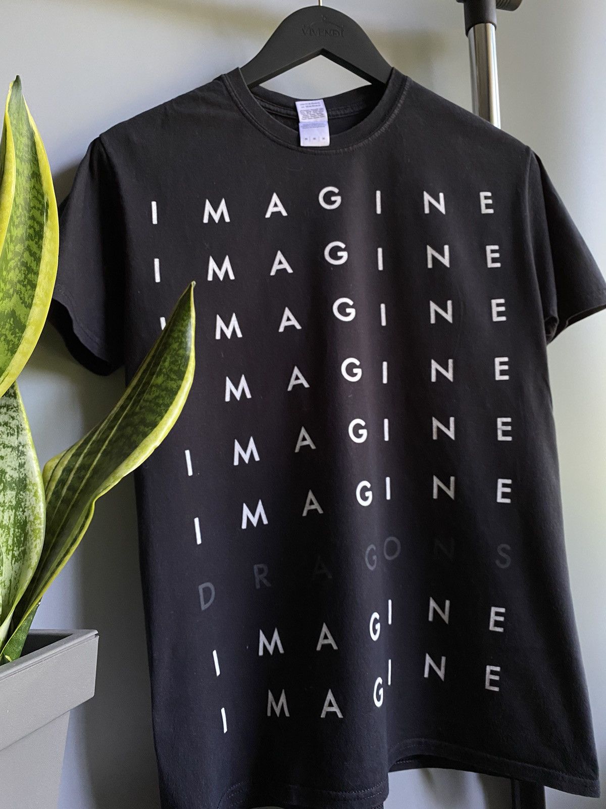 Band Tees × Gildan Imagine Dragons Tour Band T Shirt Rock Size US M / EU 48-50 / 2 - 6 Thumbnail