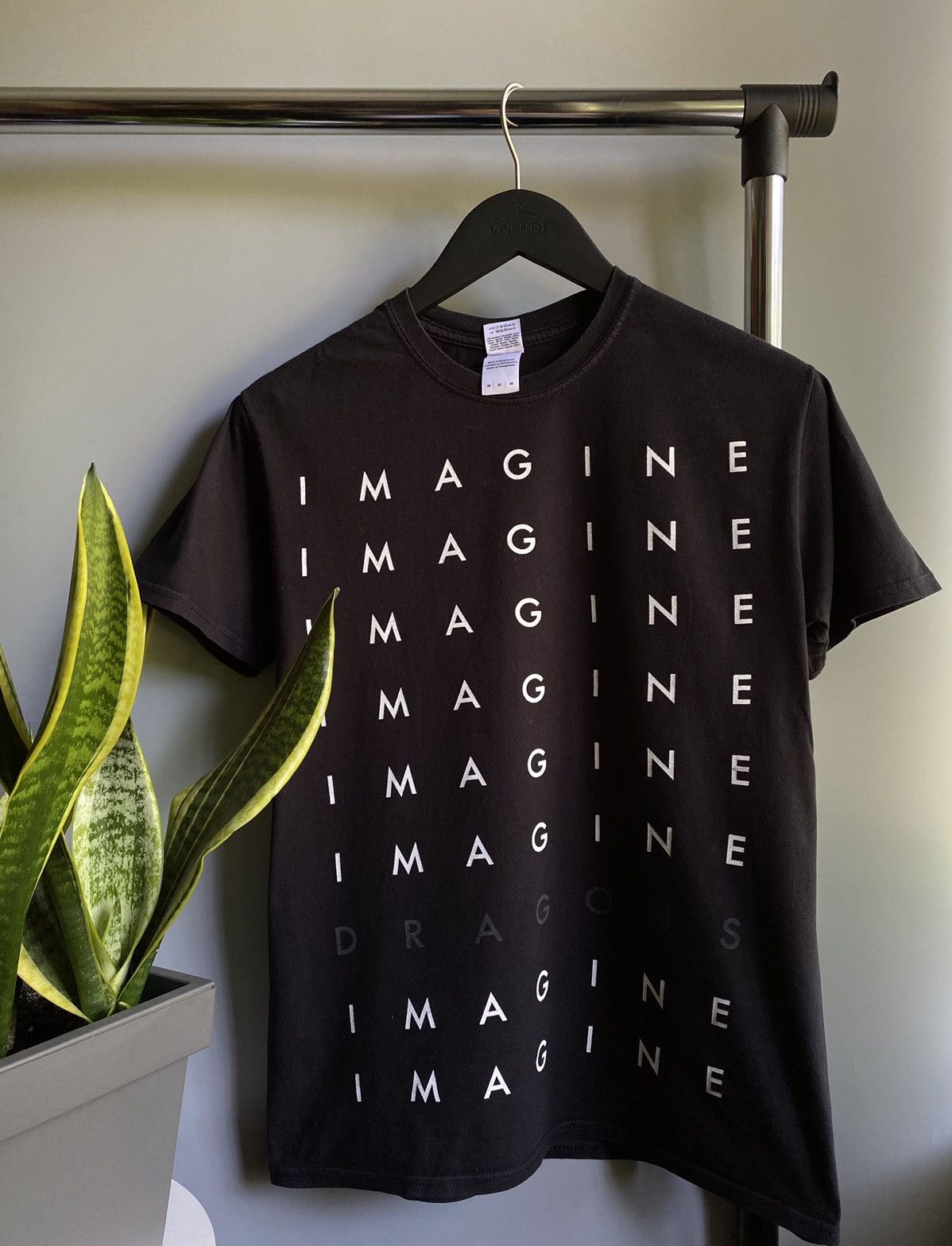 Band Tees × Gildan Imagine Dragons Tour Band T Shirt Rock Size US M / EU 48-50 / 2 - 1 Thumbnail