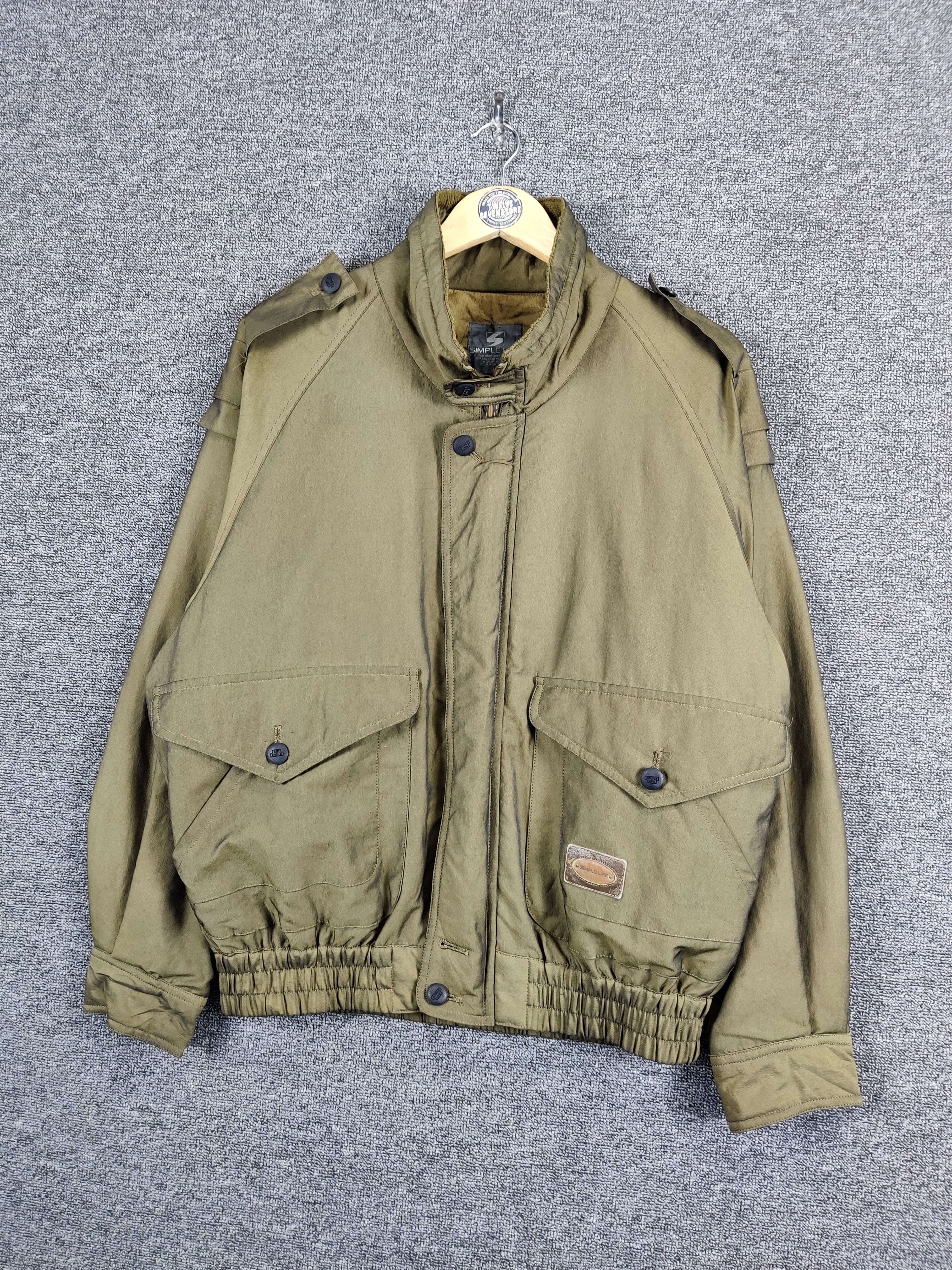 Japanese Brand Vintage Japanese Brand Simple Life Zipper Jacket Size US L / EU 52-54 / 3 - 2 Thumbnail