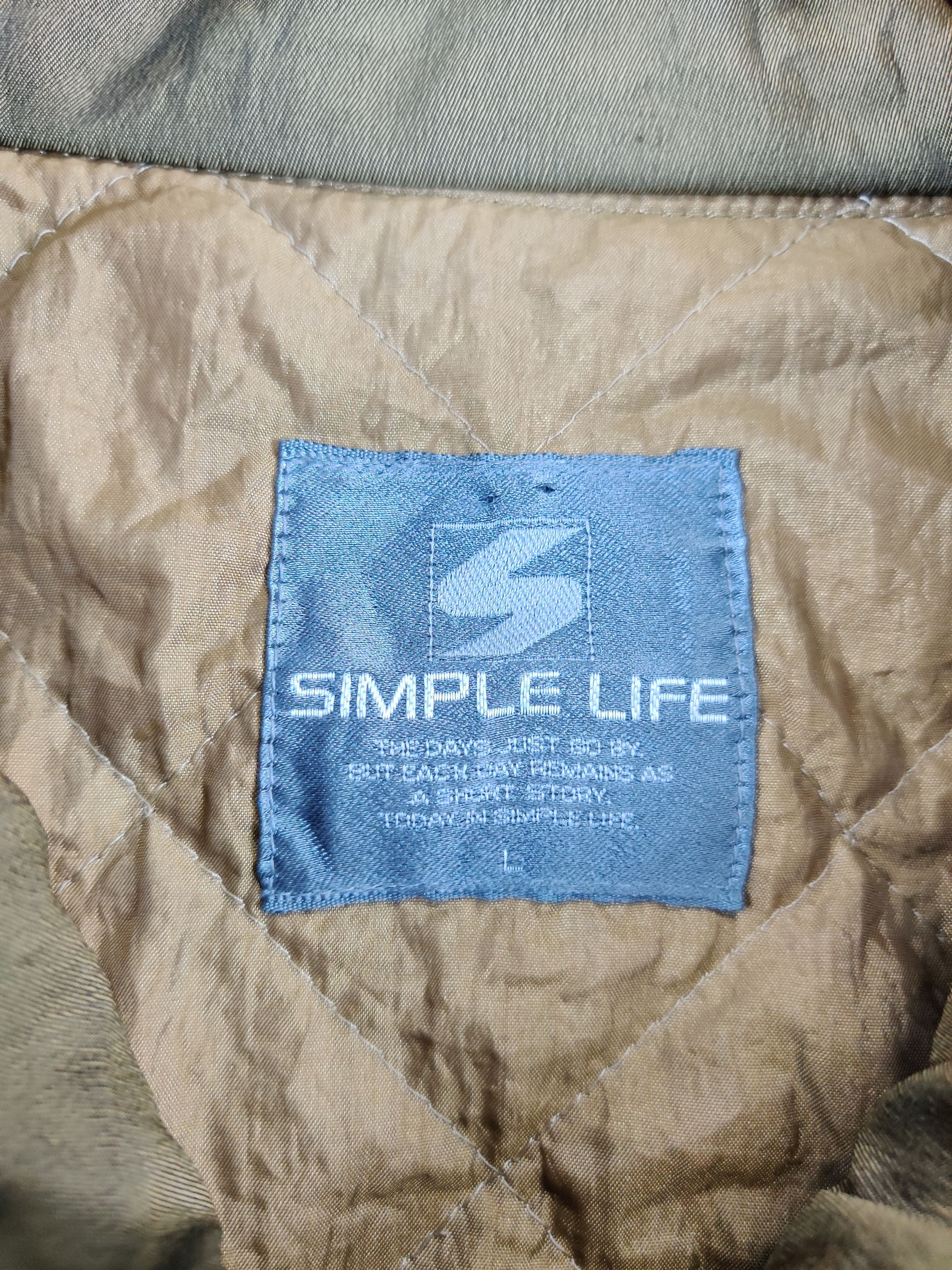 Japanese Brand Vintage Japanese Brand Simple Life Zipper Jacket Size US L / EU 52-54 / 3 - 11 Thumbnail