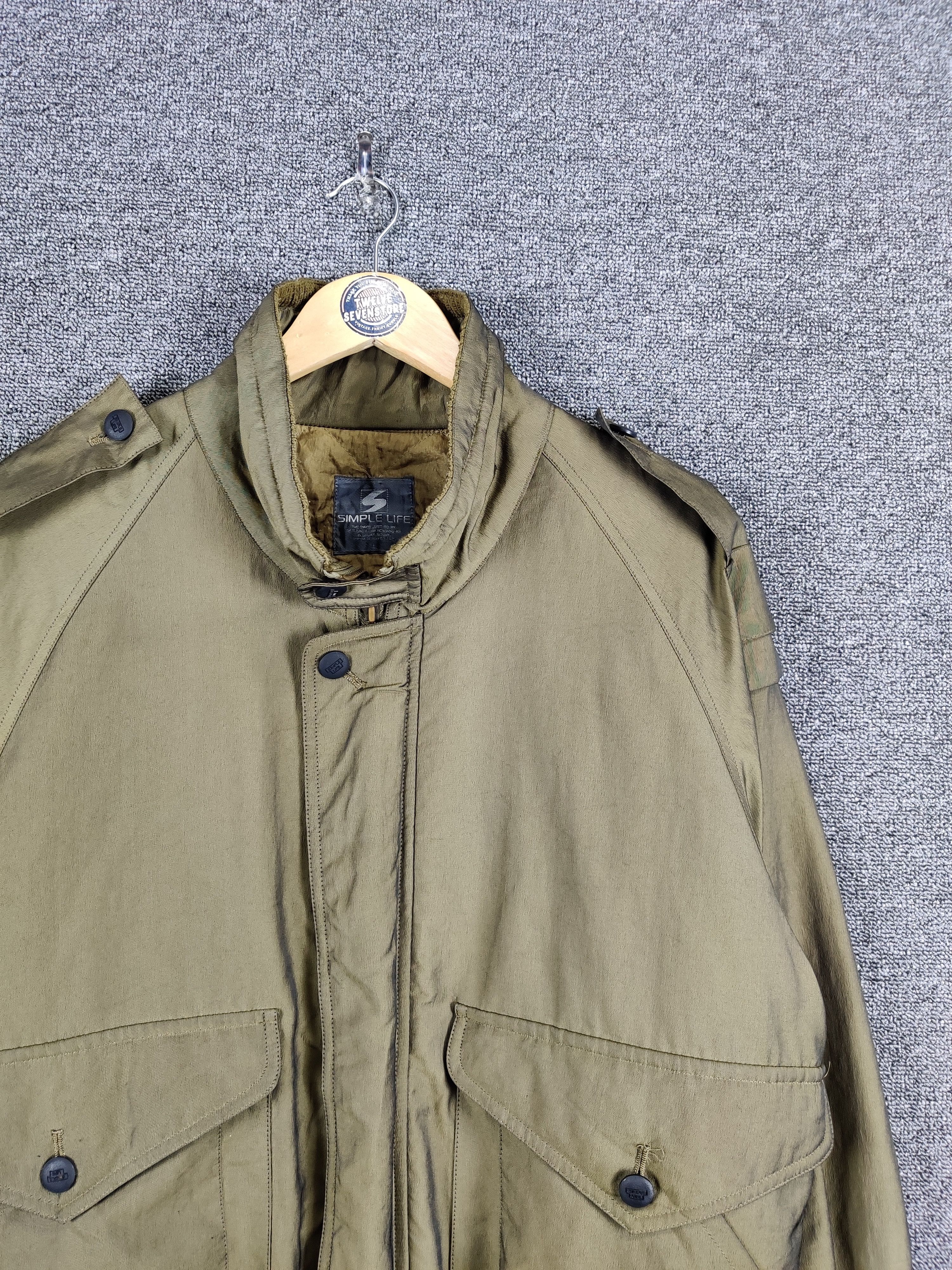 Japanese Brand Vintage Japanese Brand Simple Life Zipper Jacket Size US L / EU 52-54 / 3 - 4 Thumbnail