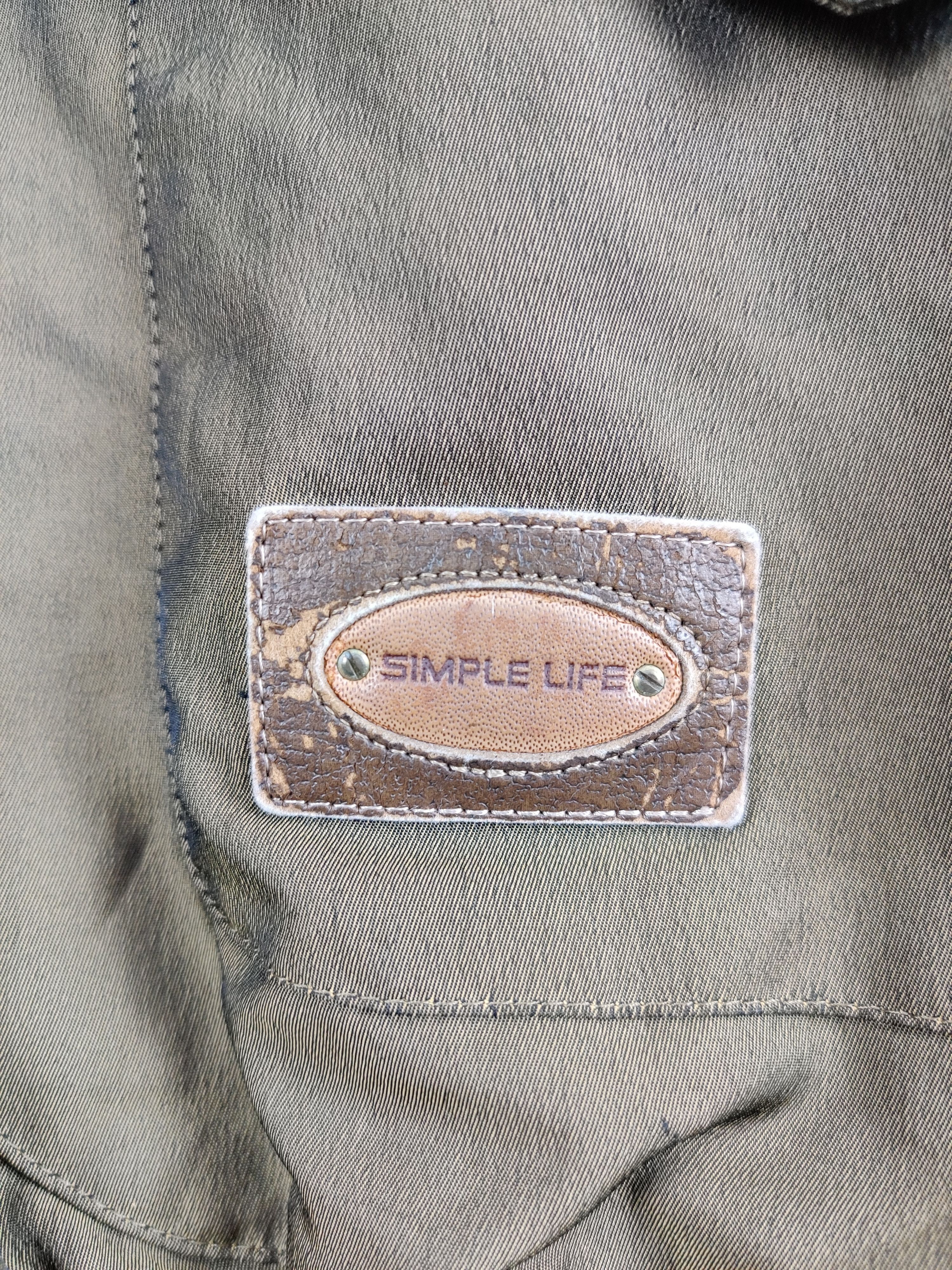 Japanese Brand Vintage Japanese Brand Simple Life Zipper Jacket Size US L / EU 52-54 / 3 - 10 Thumbnail