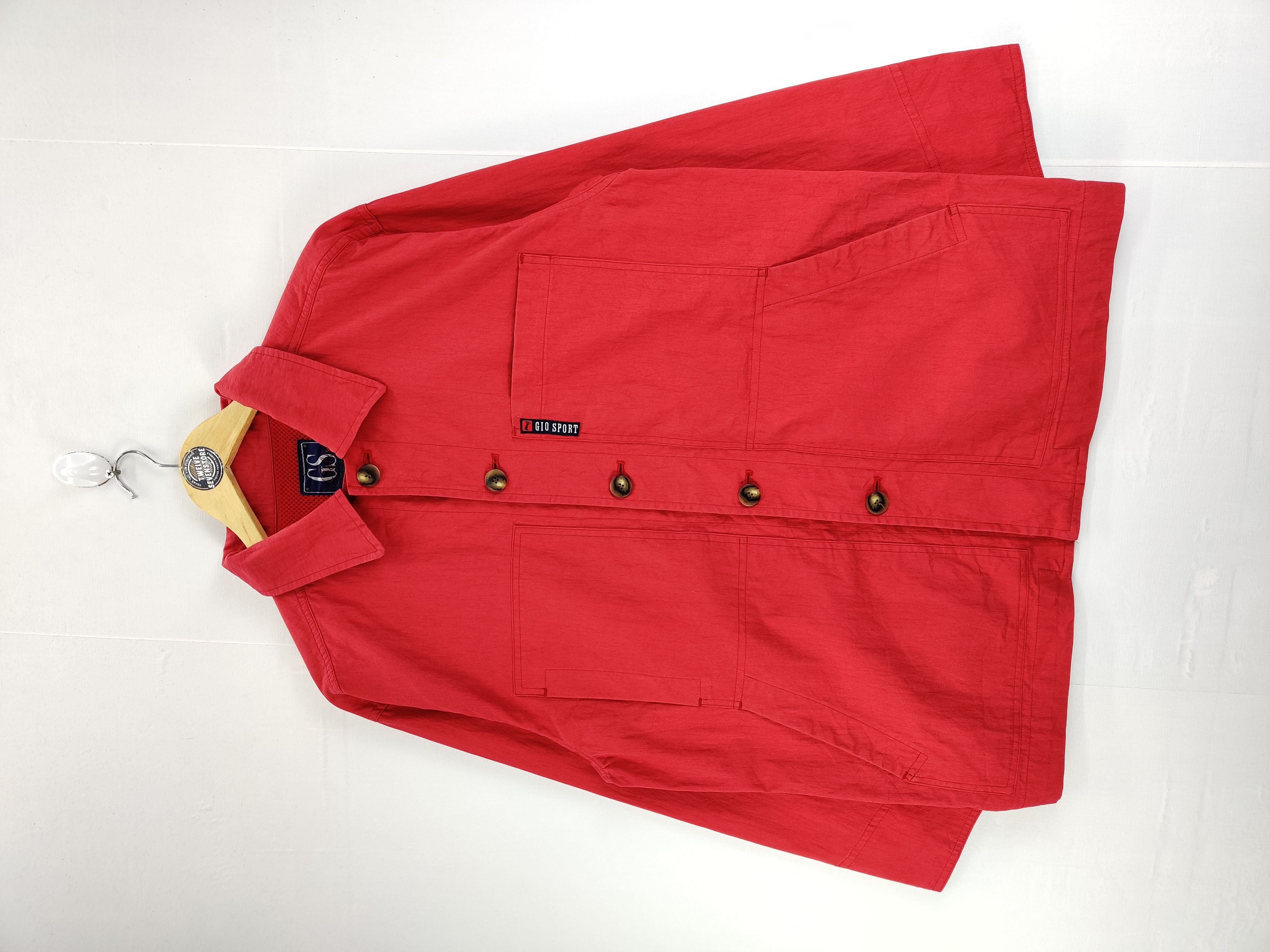 Japanese Brand Vintage Japanese Brand Gio Sport Women Coach Jacket Size XXL / US 16-18 / IT 52-54 - 2 Thumbnail