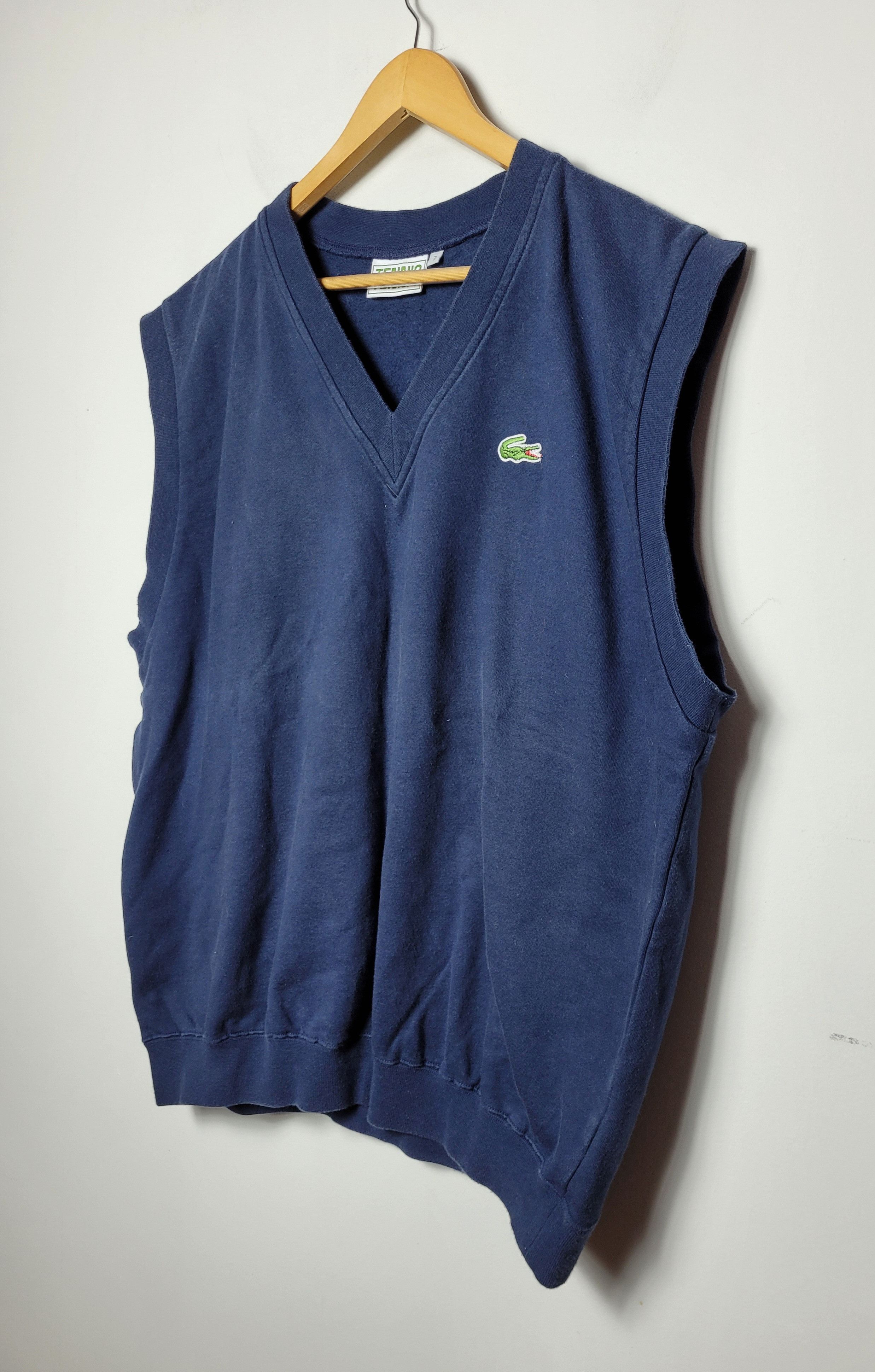 Lacoste × Vintage Lacoste vintage 90s vest Size US XXL / EU 58 / 5 - 2 Thumbnail