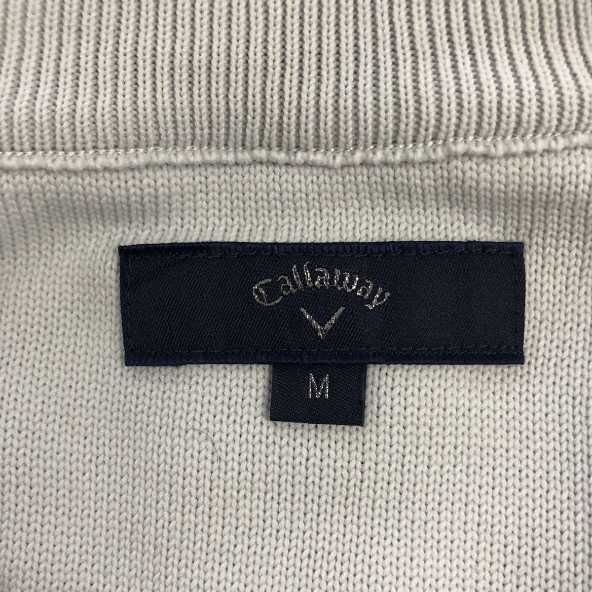 Callaway Callaway Golf Cable Knit Vest Pullover V-Neck Size US S / EU 44-46 / 1 - 10 Thumbnail