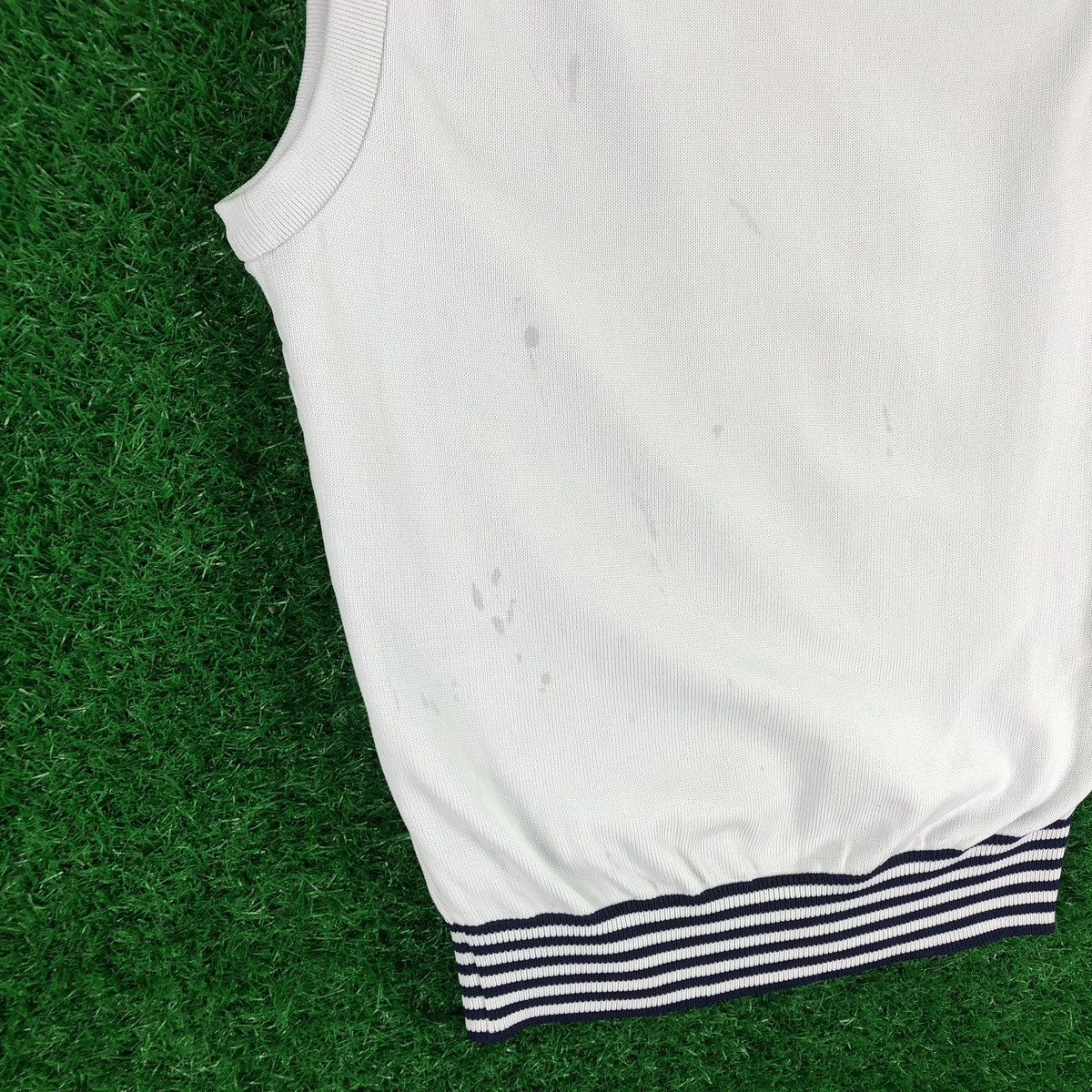 Callaway Callaway Golf Cable Knit Vest Pullover V-Neck Size US S / EU 44-46 / 1 - 6 Thumbnail